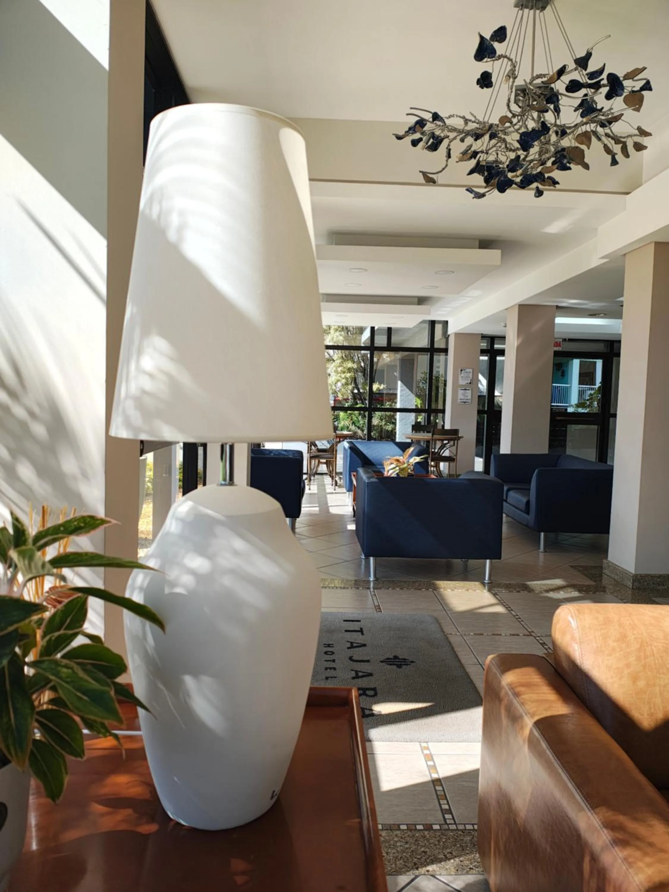 Lobby or reception in Hotel Itajara