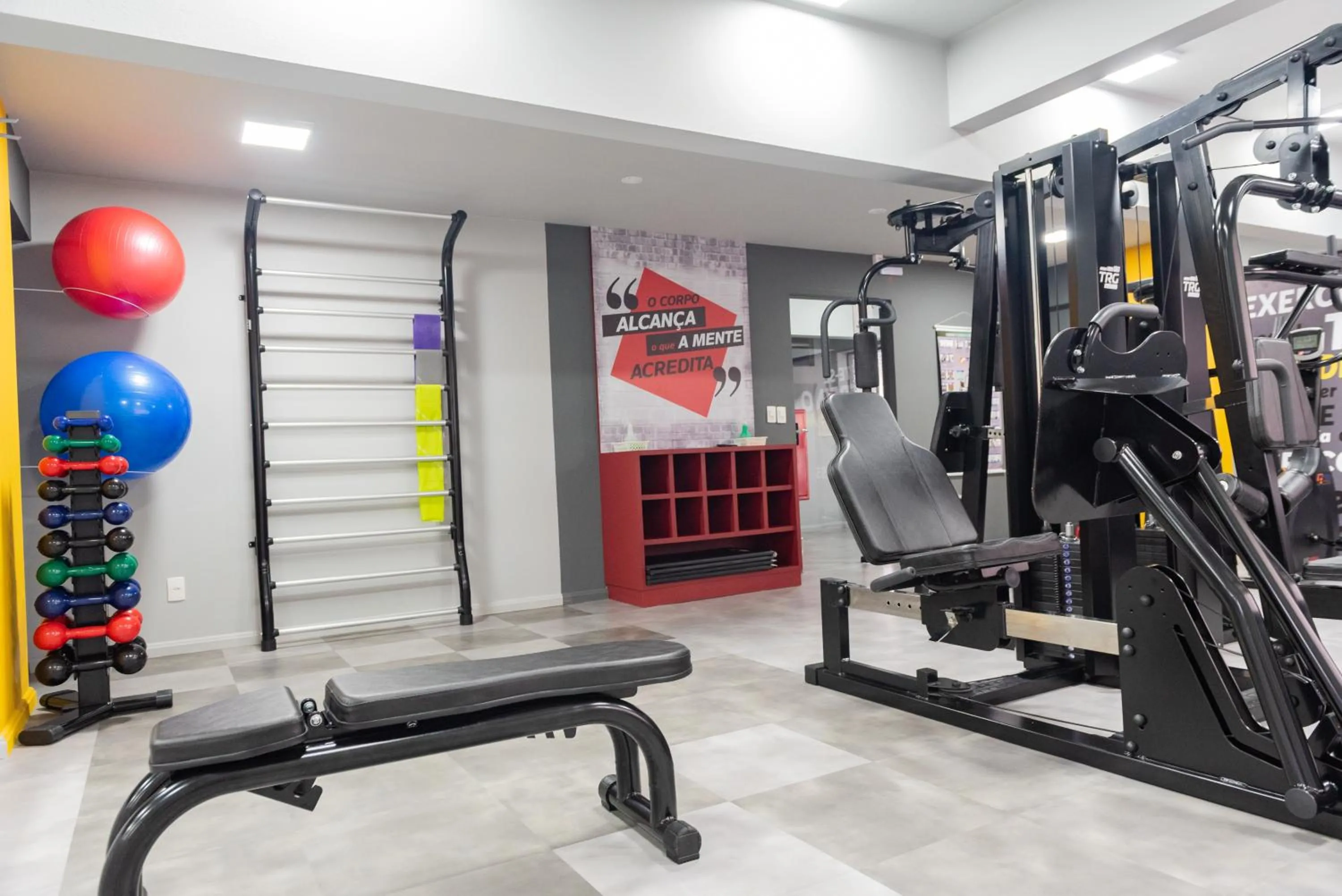 Fitness centre/facilities in Hotel Itajara
