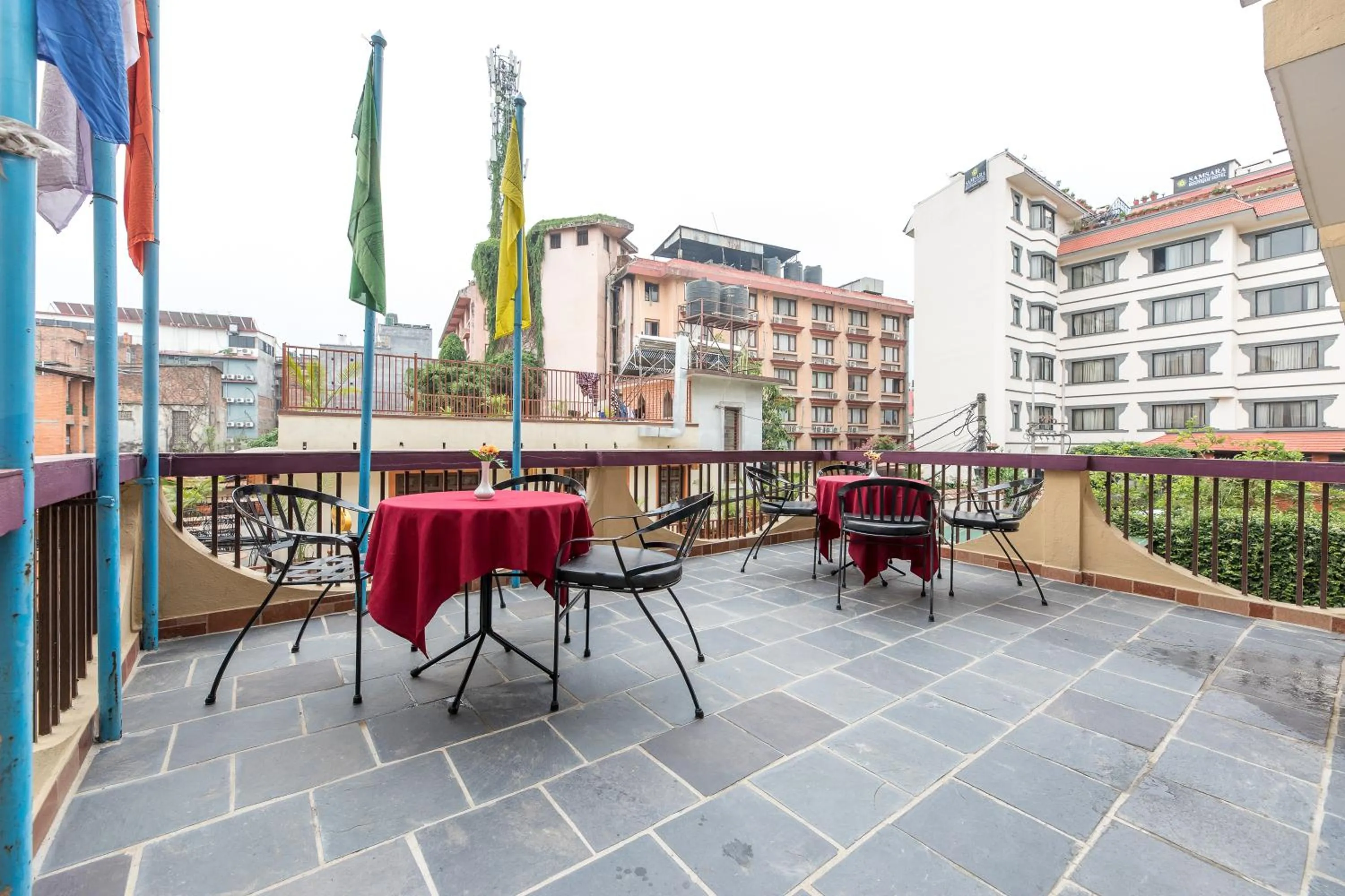 Balcony/Terrace in Hotel Thamel
