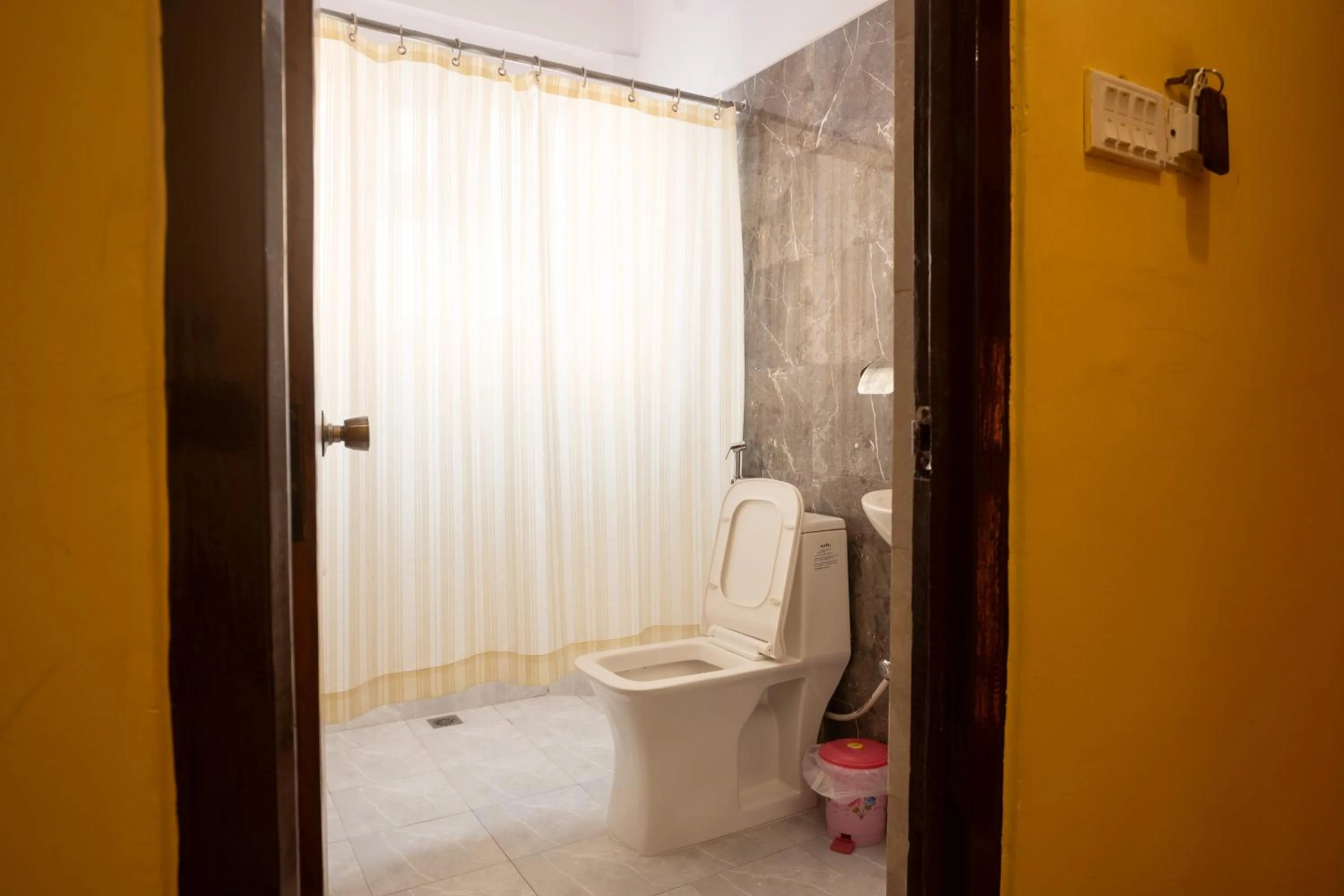 Bathroom in Hotel Thamel