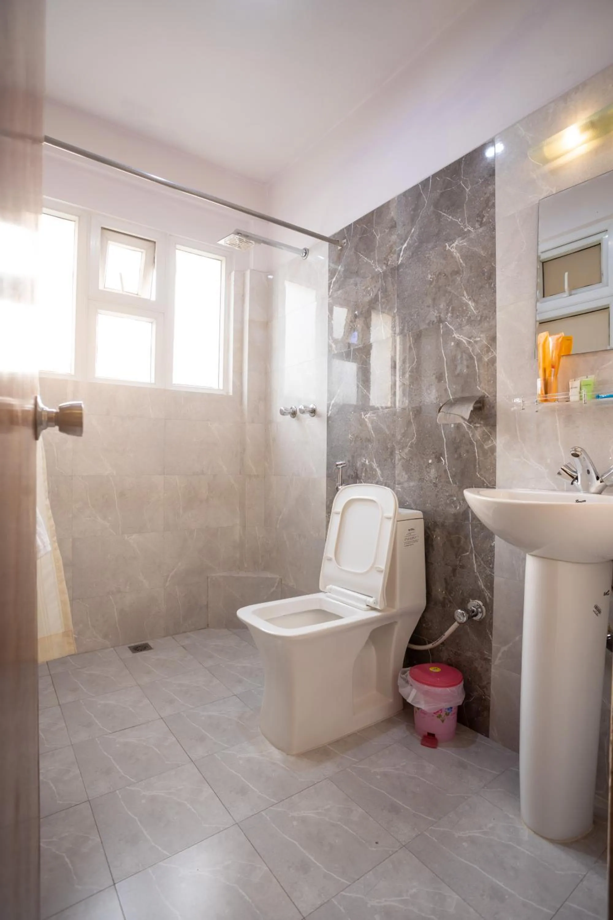 Shower in Hotel Thamel