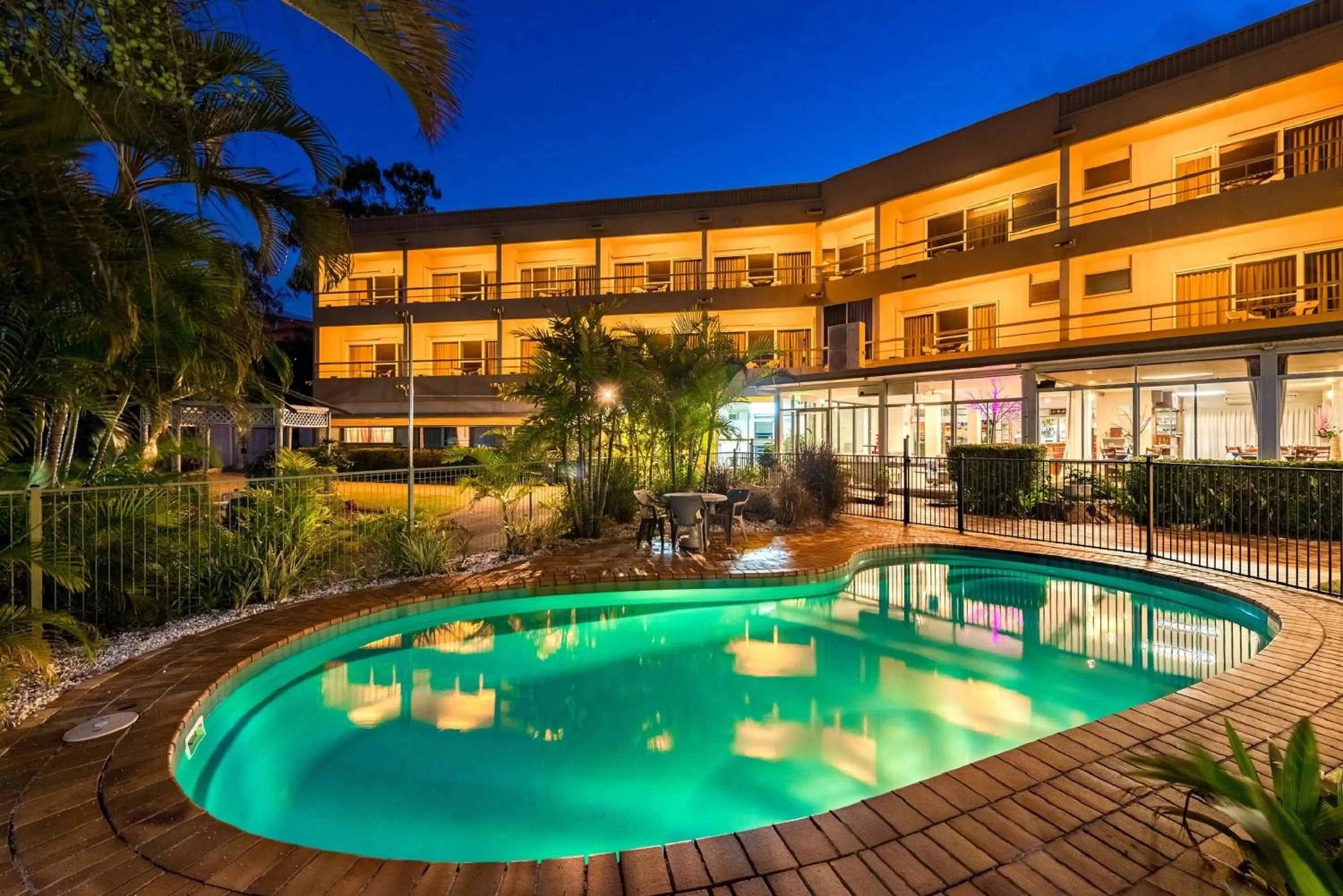 Property building in Camelot Motel Australia