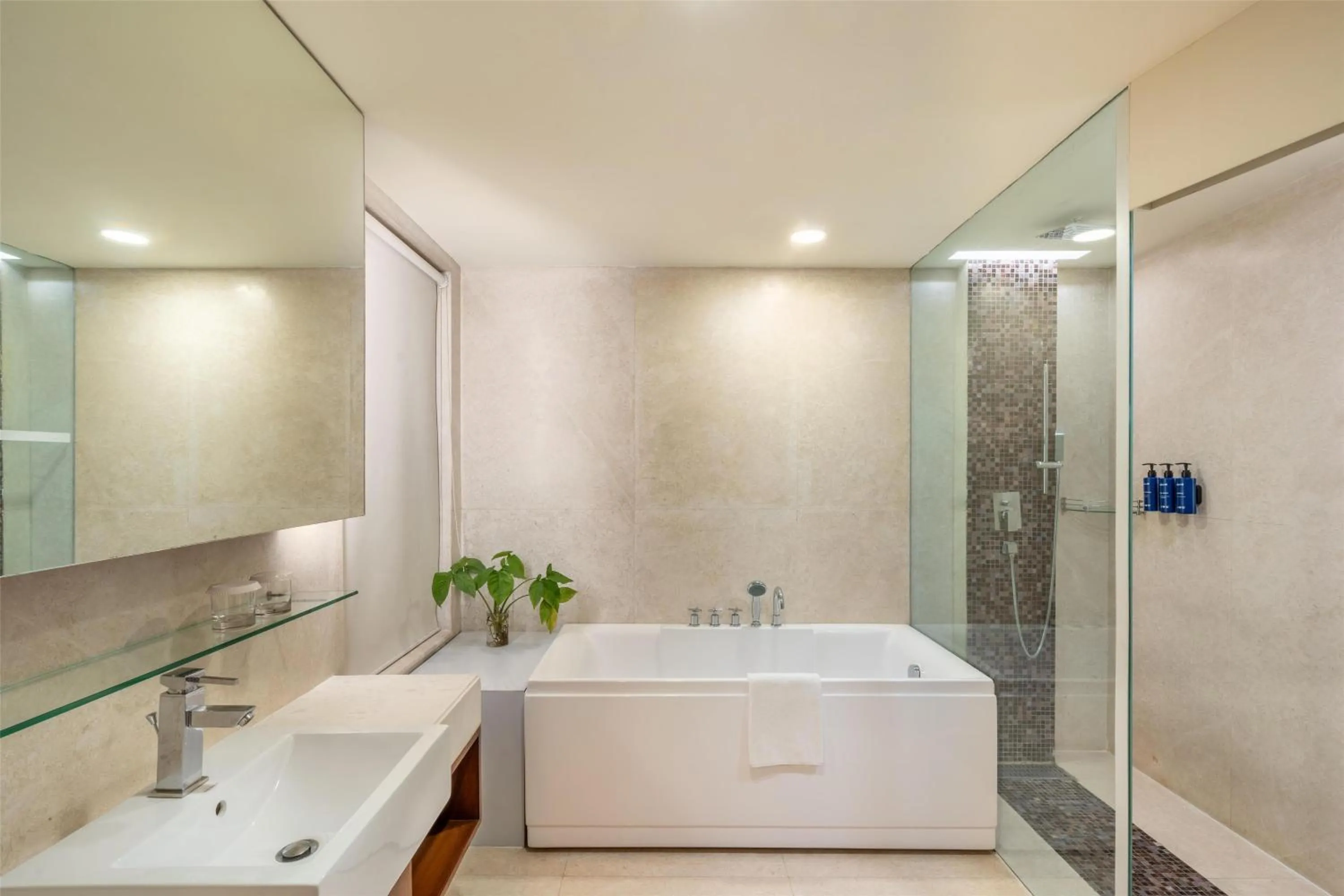 Bathroom in Radisson Blu Hotel Rudrapur