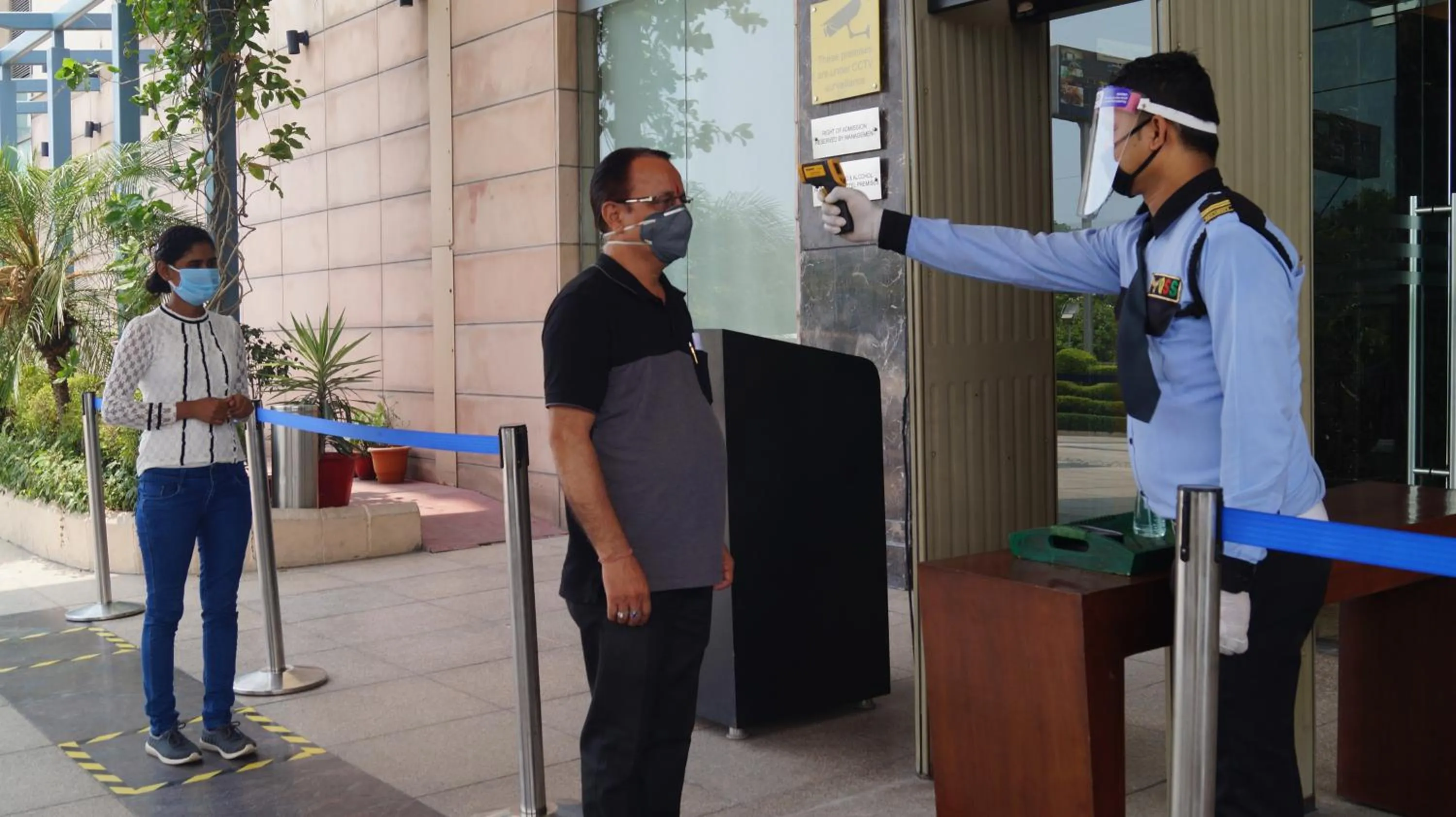 Staff in Radisson Blu Hotel Rudrapur