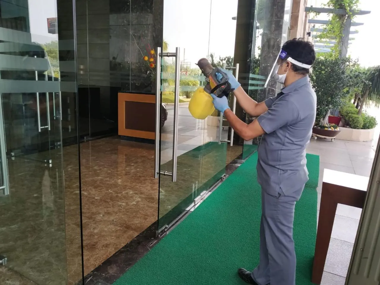 Staff in Radisson Blu Hotel Rudrapur