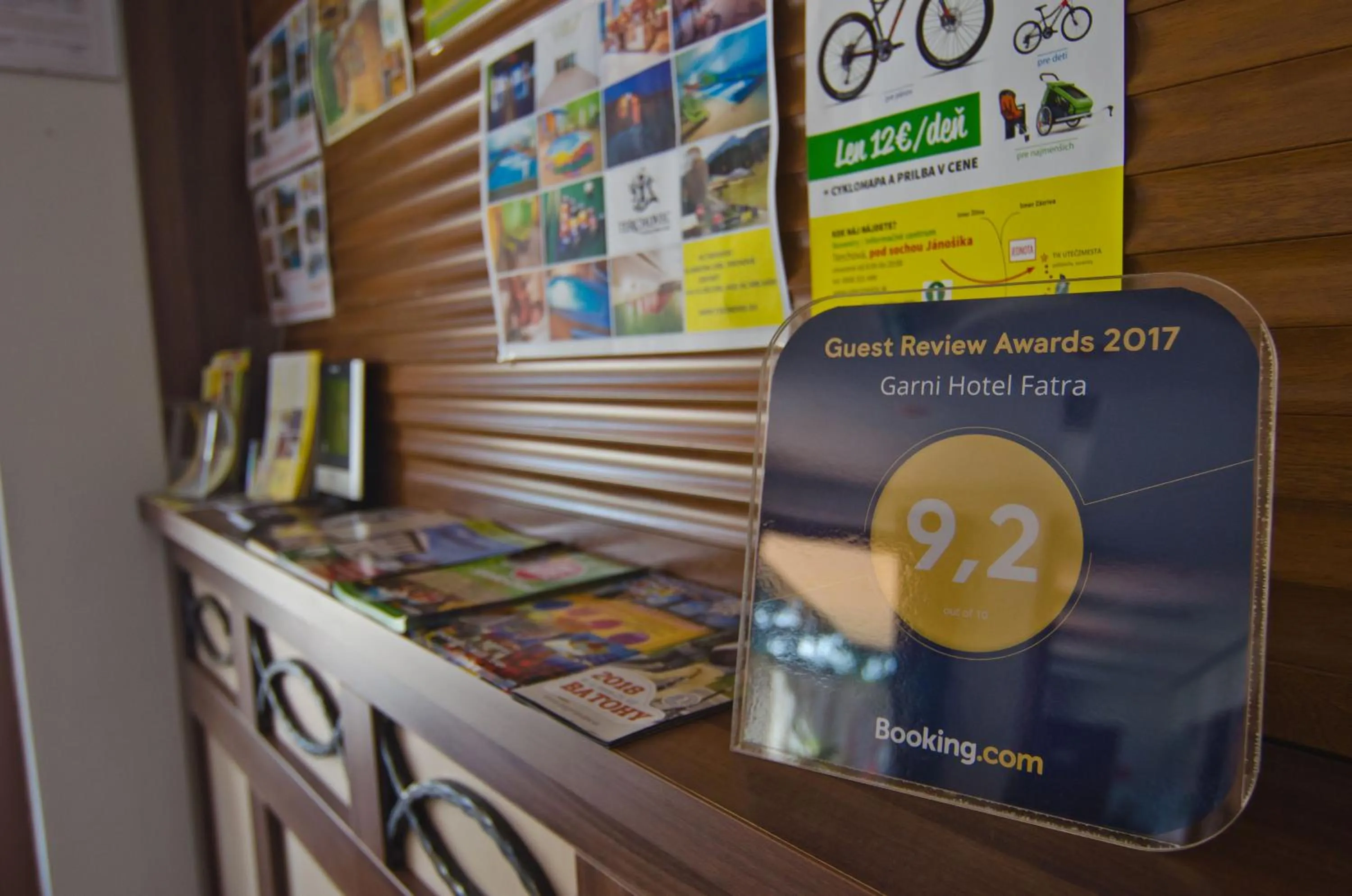 Certificate/Award in Garni Hotel Fatra