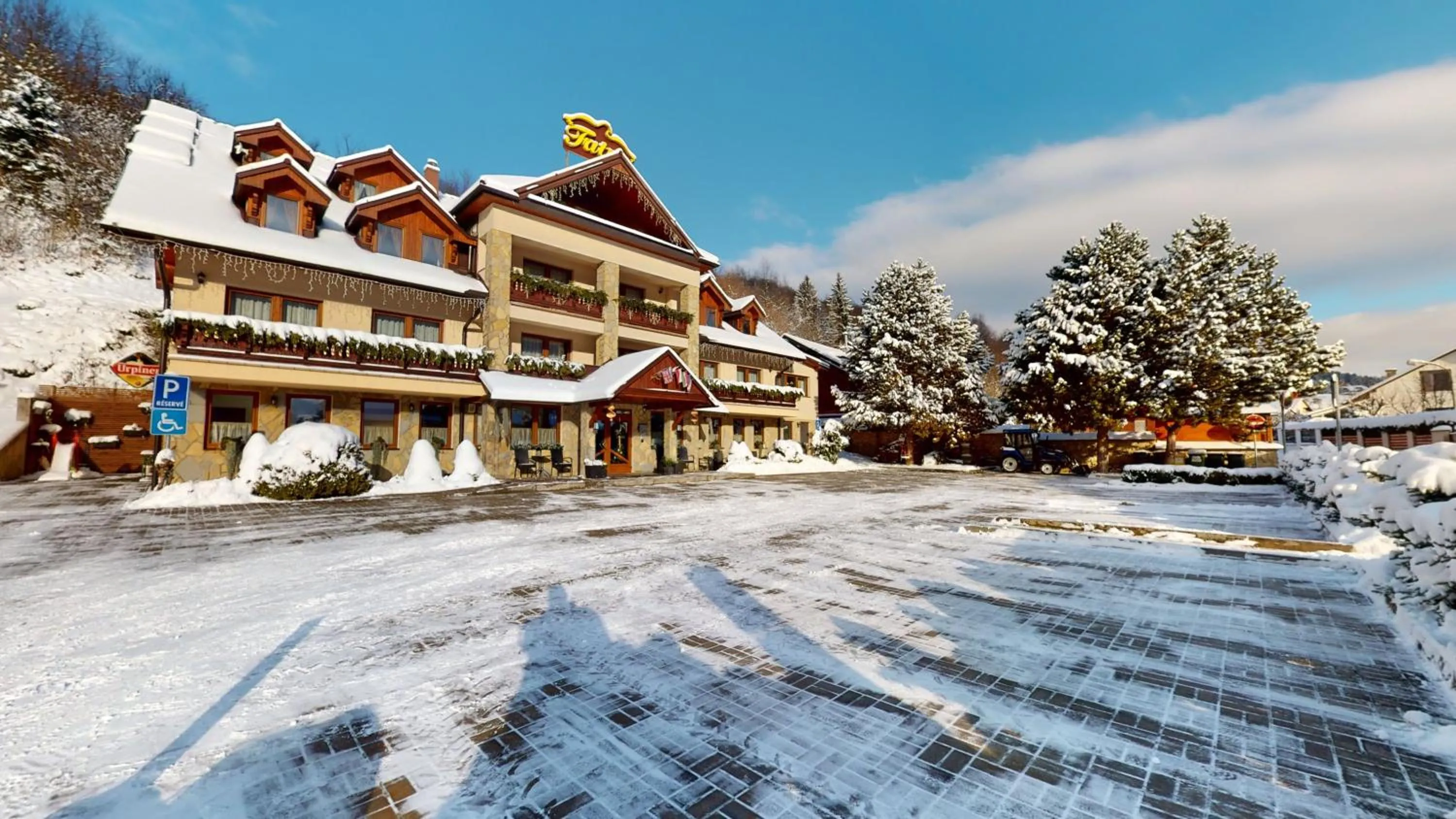 Property building in Garni Hotel Fatra