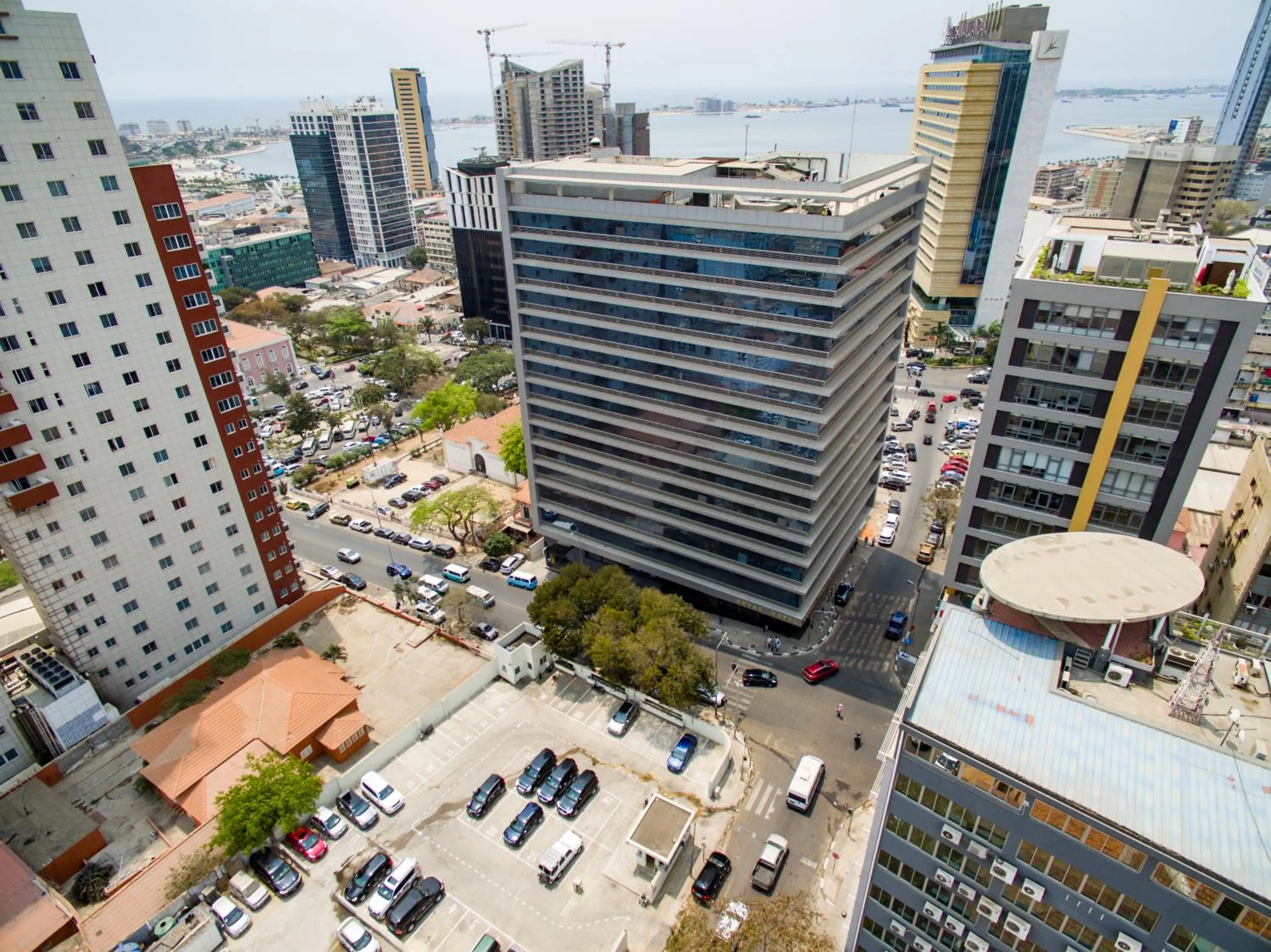 Bird's eye view in Skyna Hotel Luanda