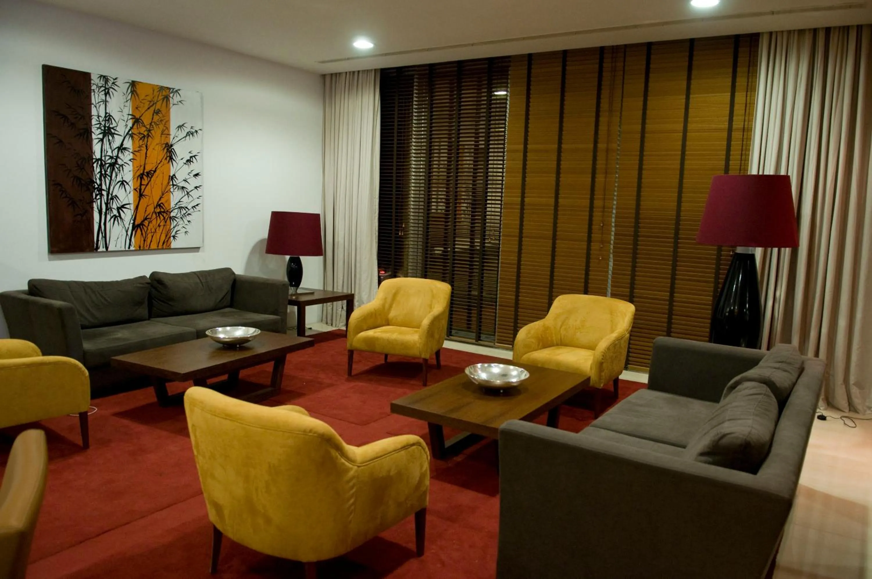 Lounge or bar in Skyna Hotel Luanda
