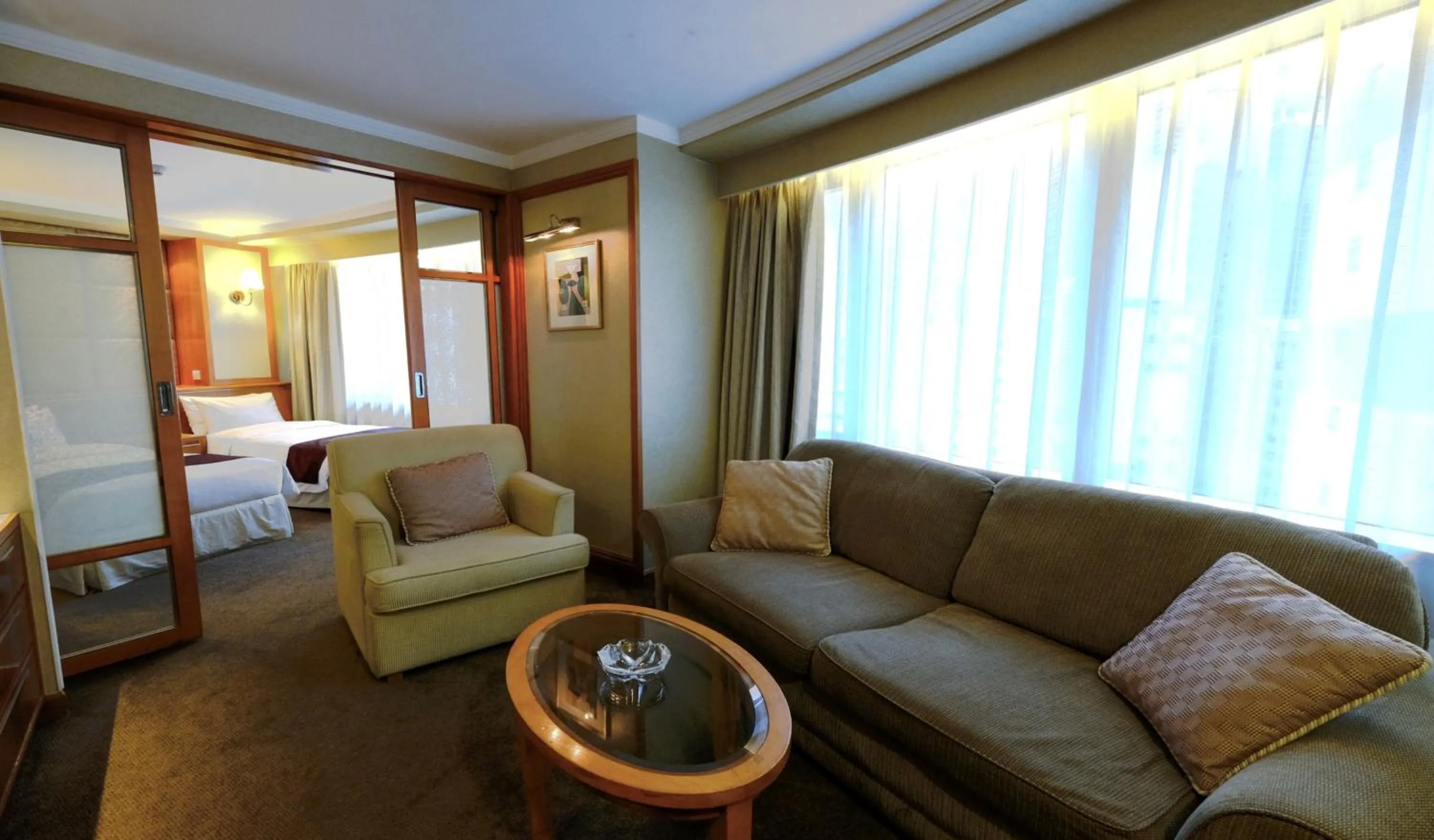 Bed in South Pacific Hotel