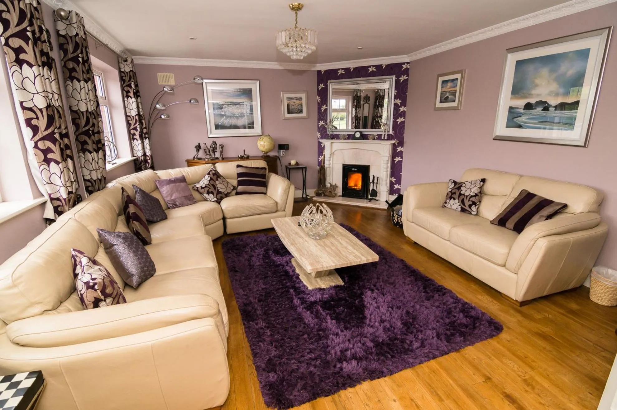 Seating area in Ashbrook B&B