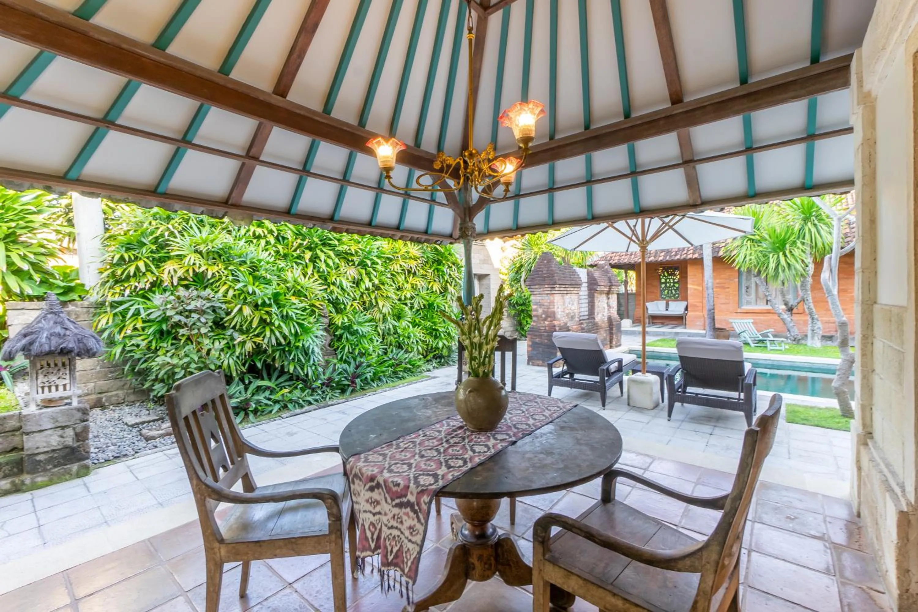 Patio in Villa Angsa by Nakula