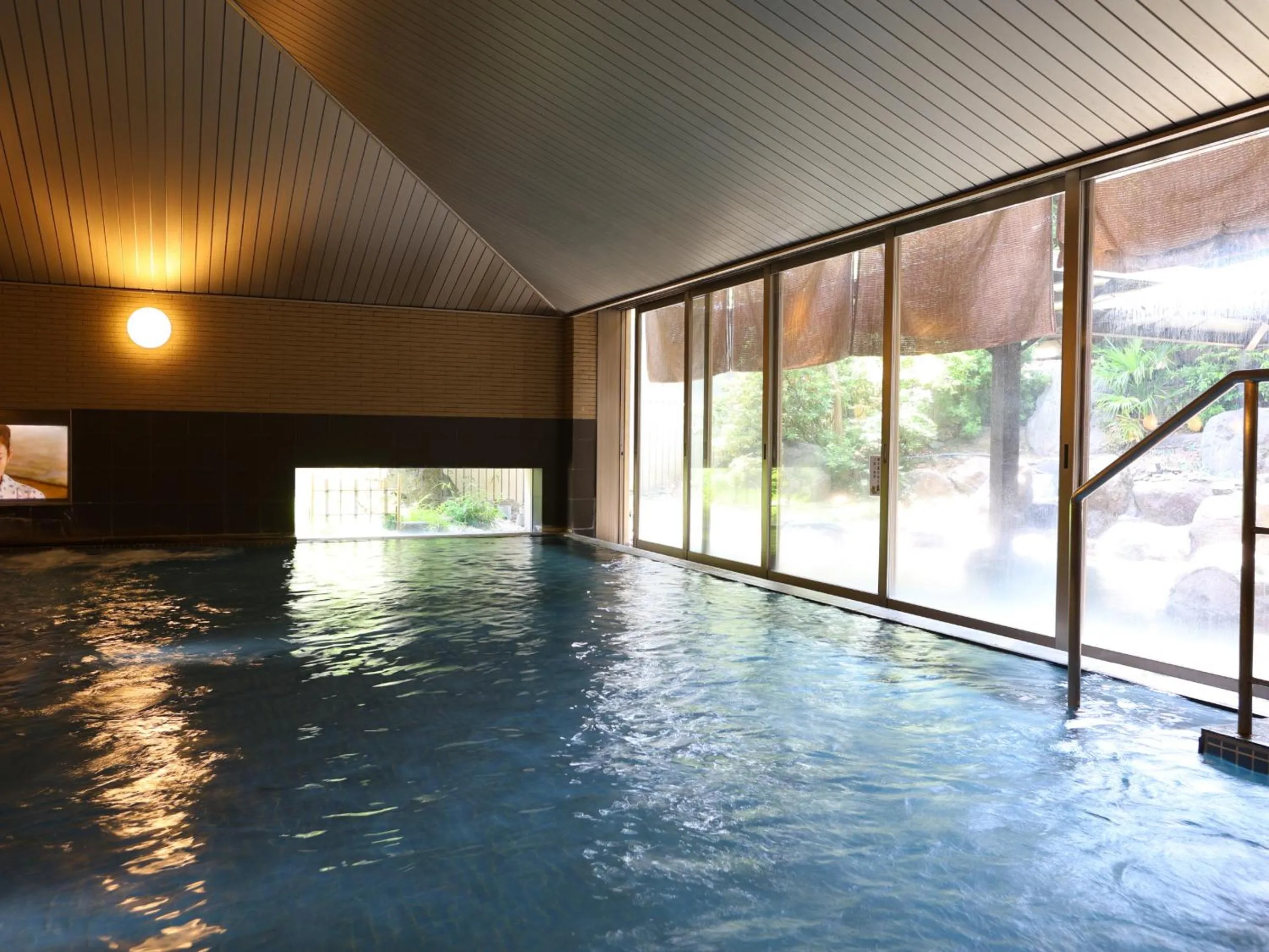 Hot Spring Bath in Hotel Fuji