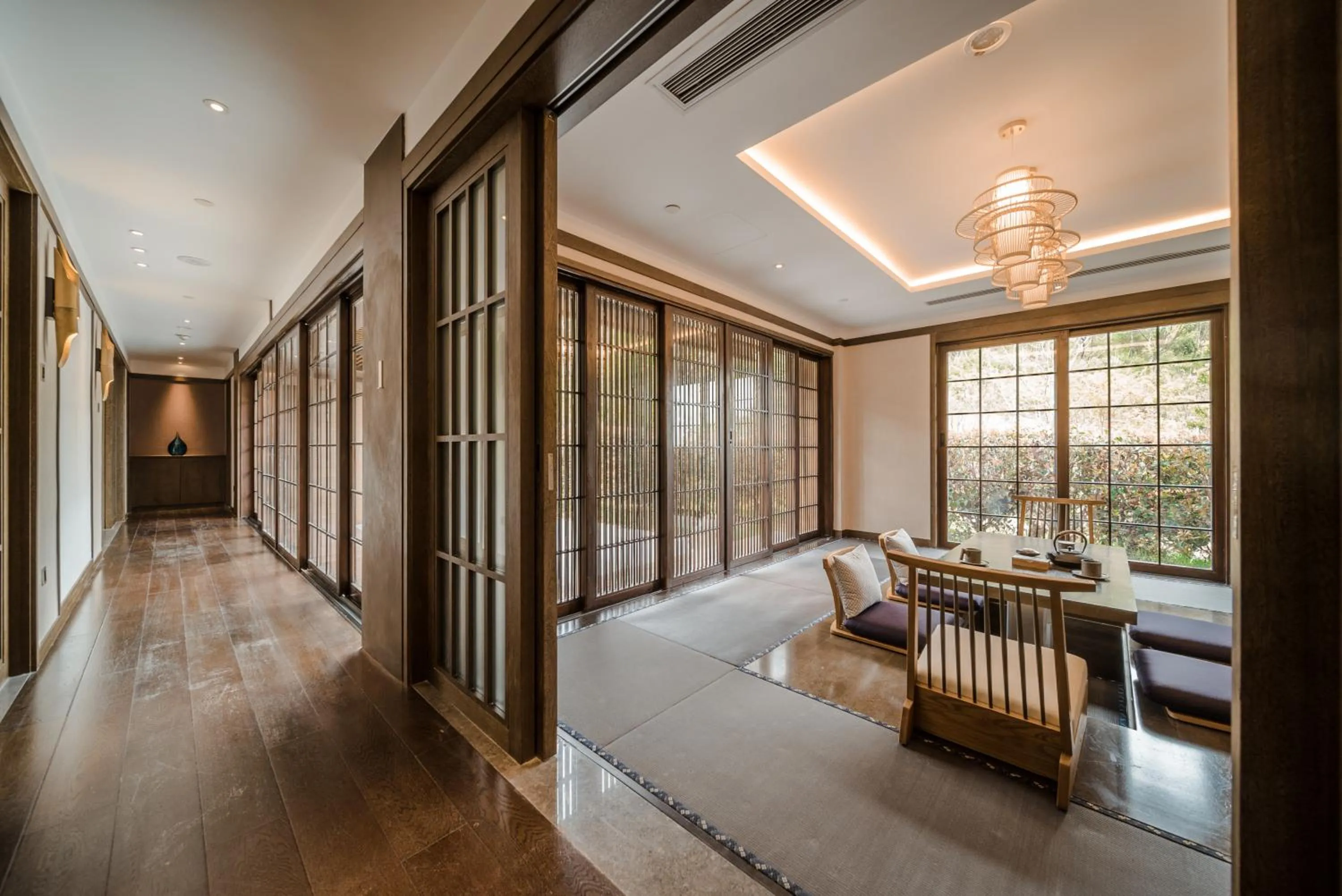 Seating area in G-Luxe by Gloria Taimei Suzhou