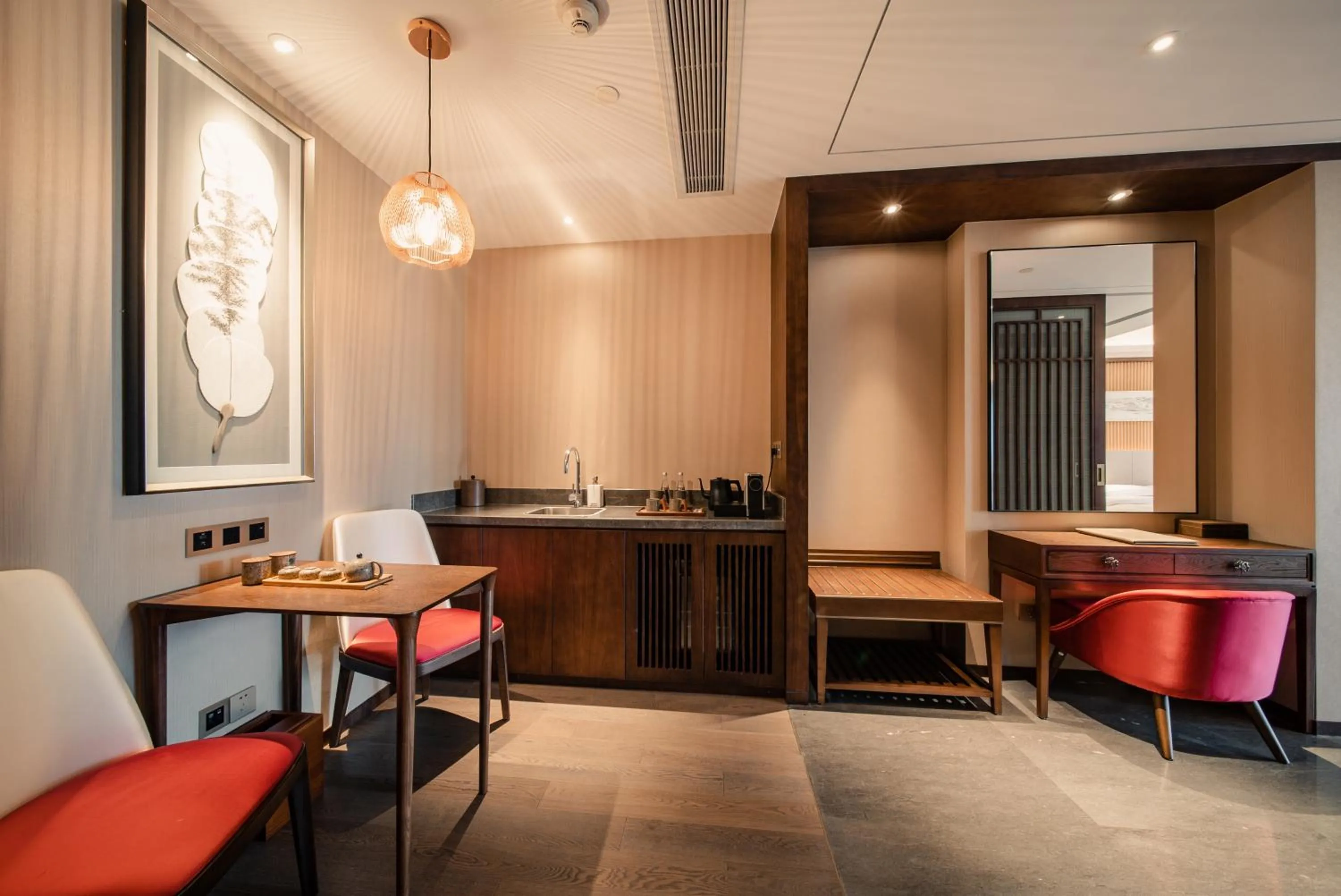 Seating area in G-Luxe by Gloria Taimei Suzhou