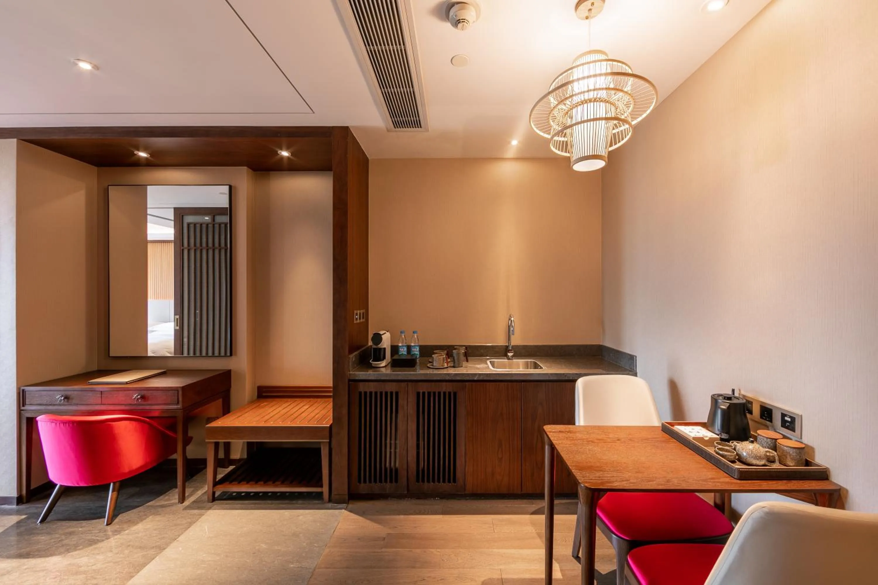 Dining area in G-Luxe by Gloria Taimei Suzhou