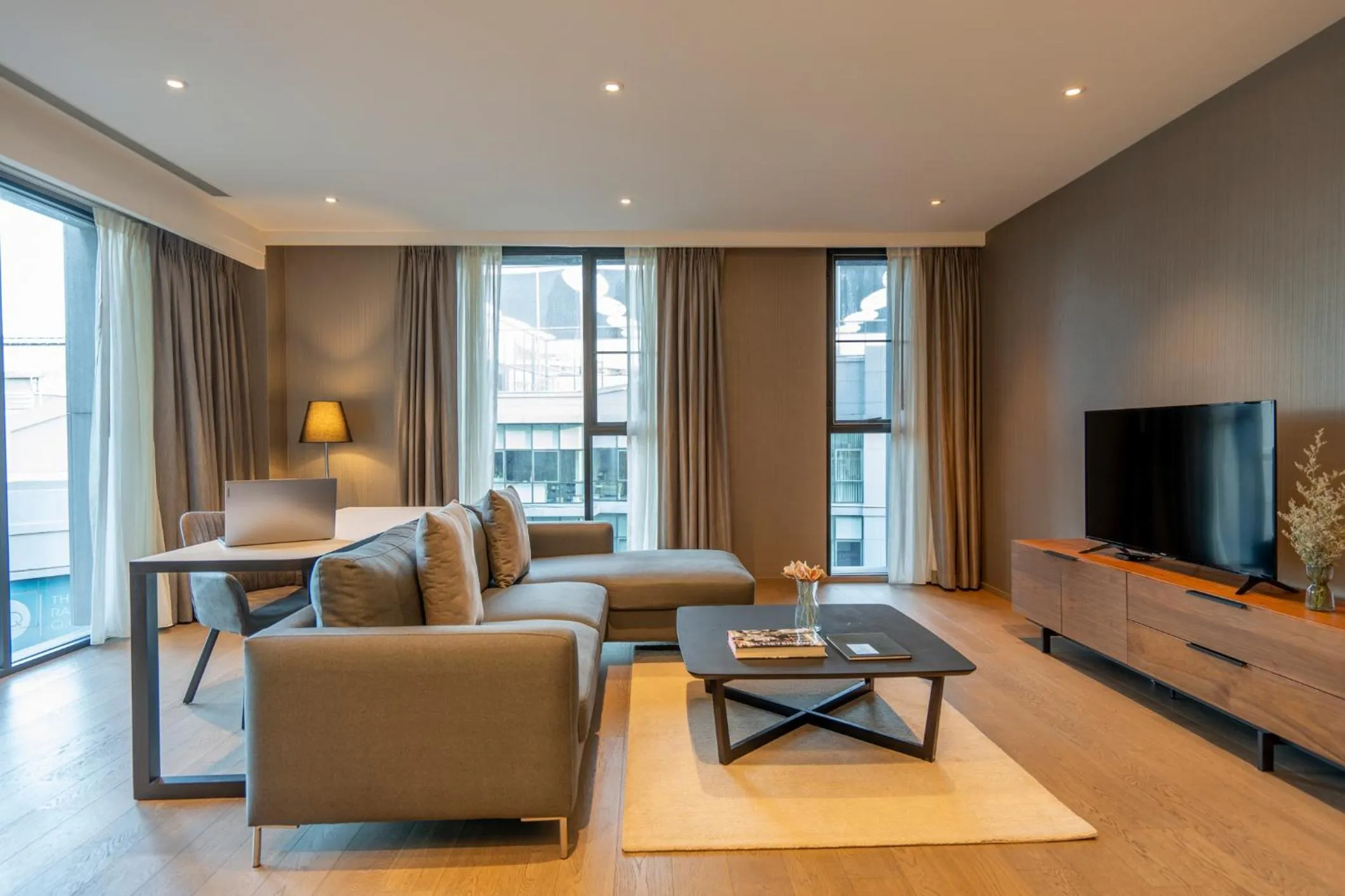 Living room in Walton Suites Sukhumvit