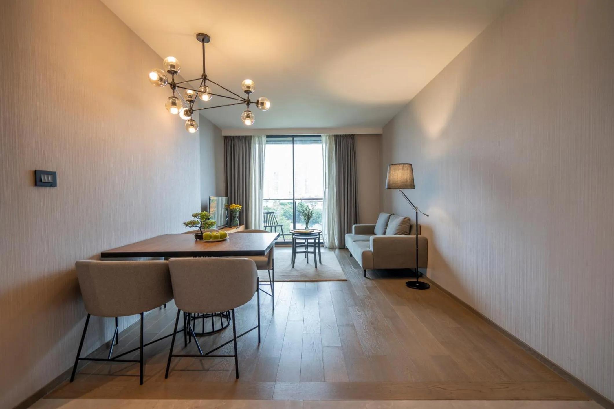 Living room in Walton Suites Sukhumvit