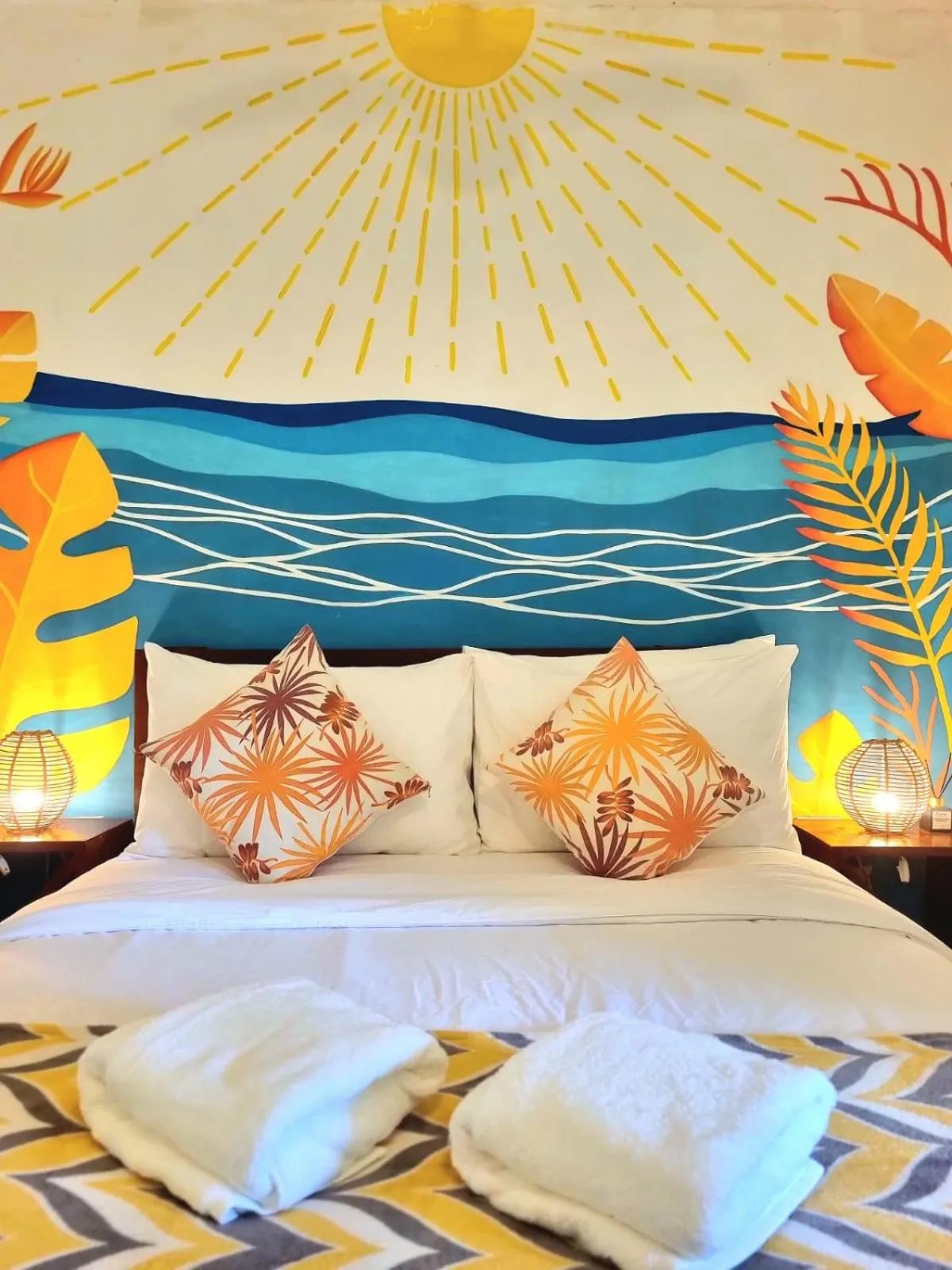 Bed in Villa Cali Siargao