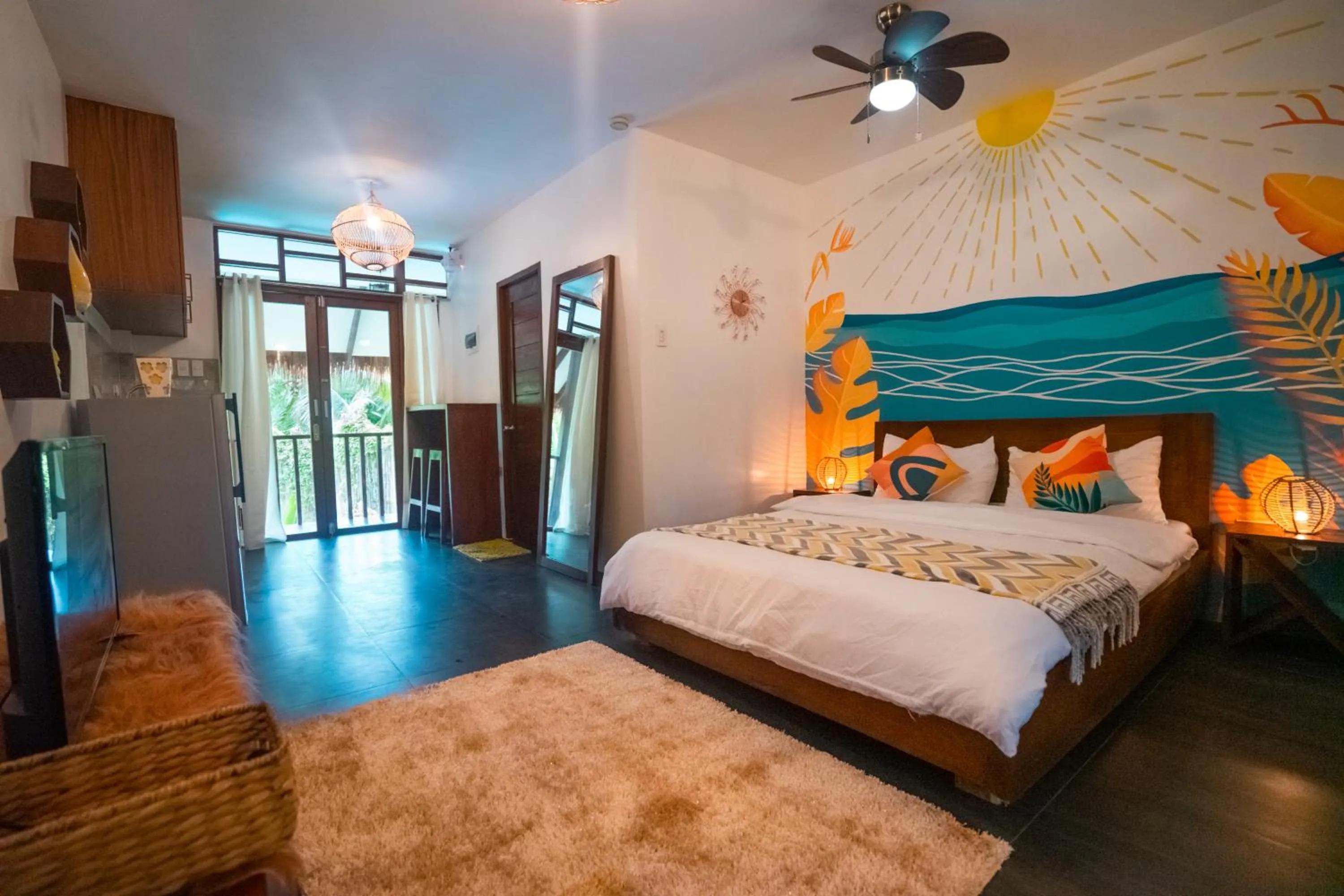 Bed in Villa Cali Siargao