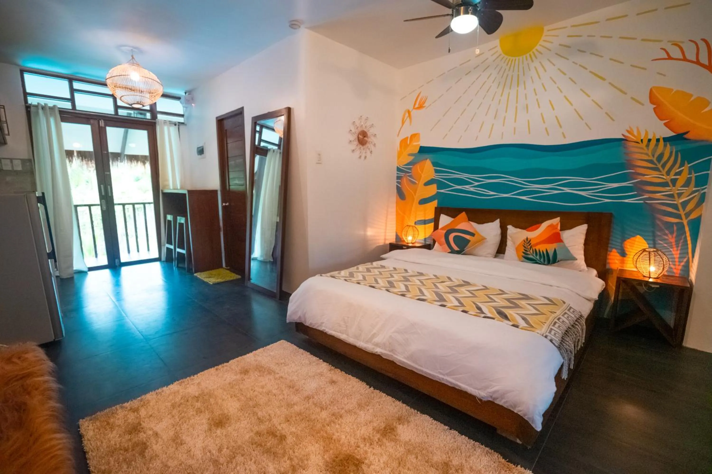 Bed in Villa Cali Siargao