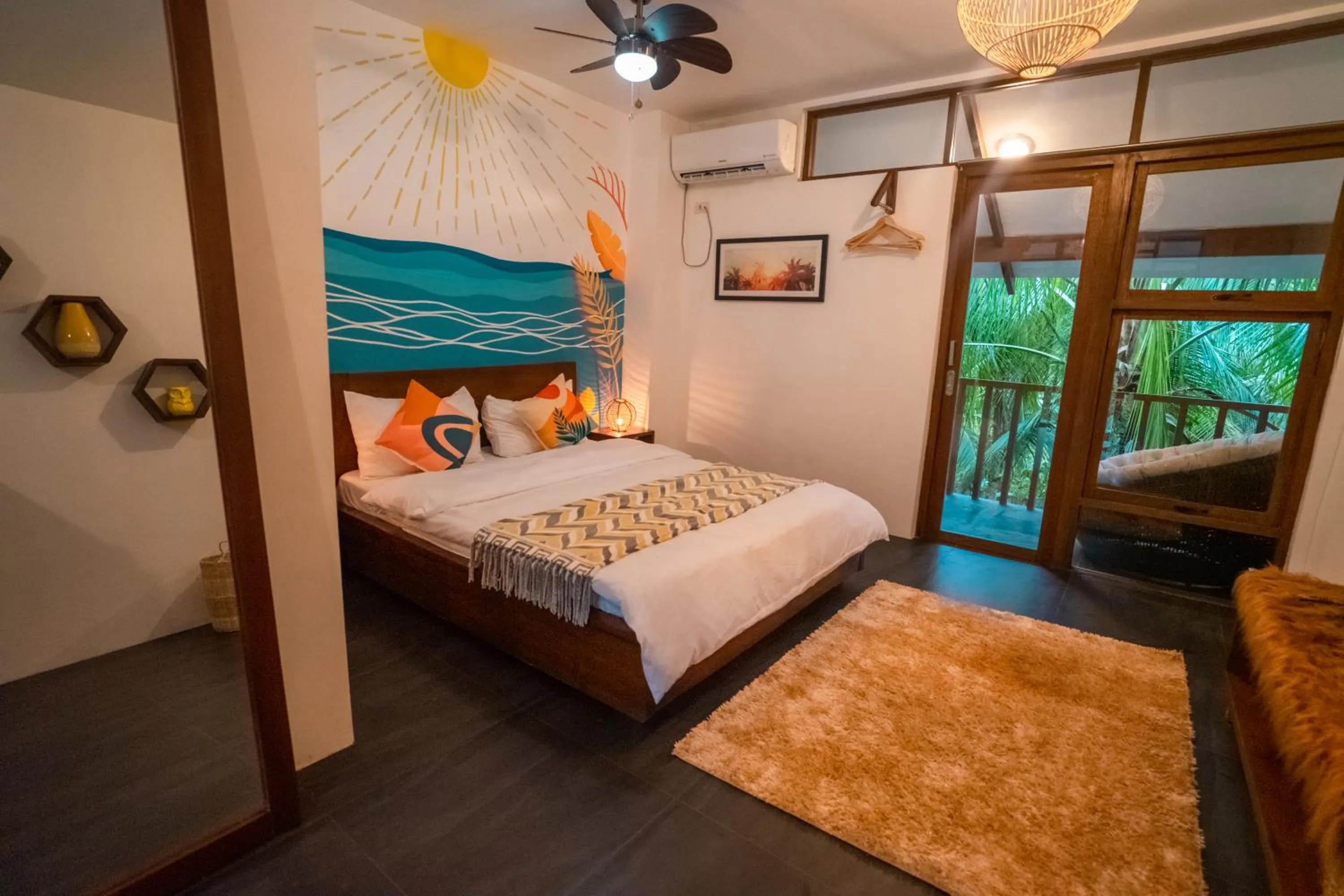Bed in Villa Cali Siargao