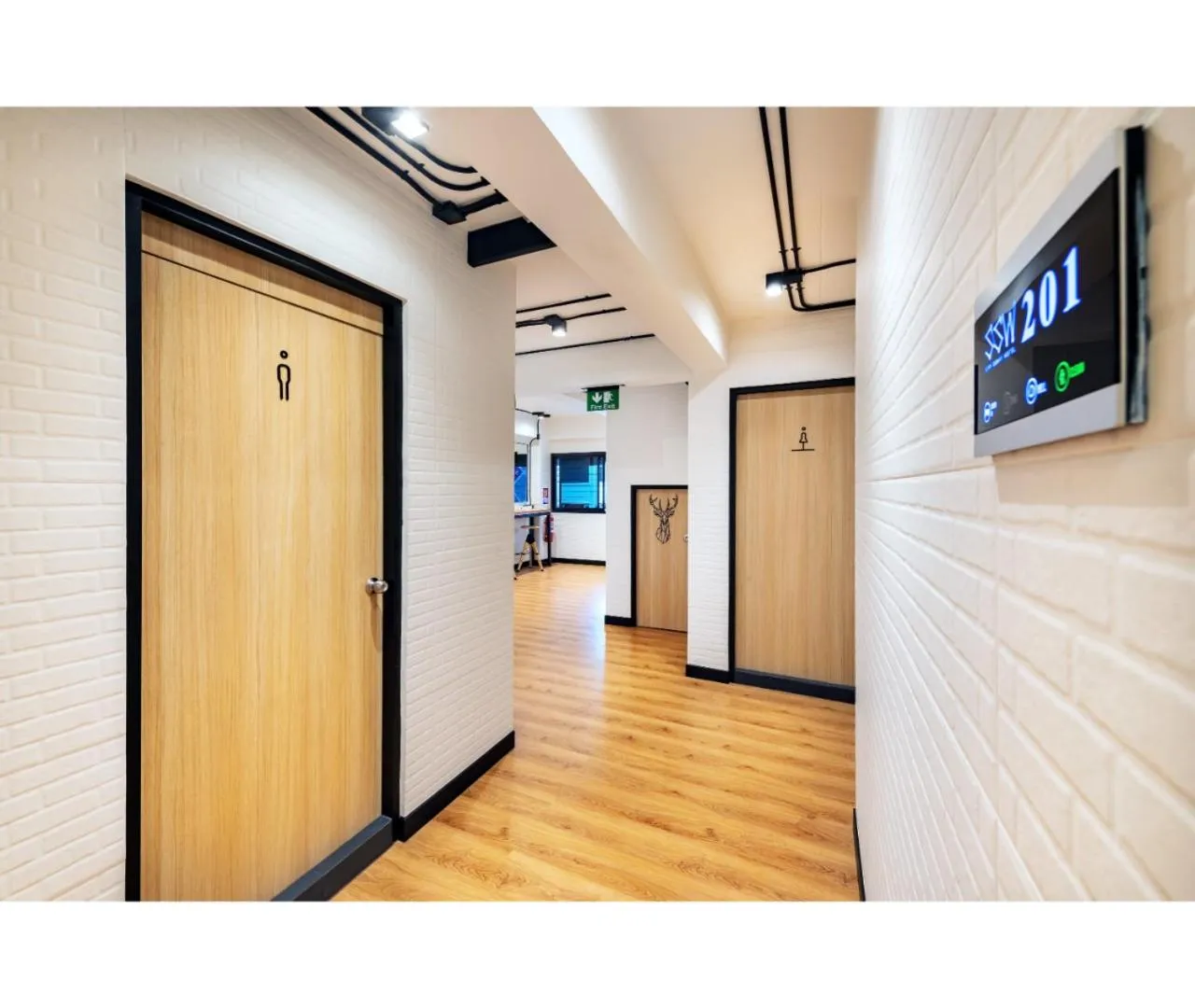 Facade/entrance in Siam Subway Hostel and Café