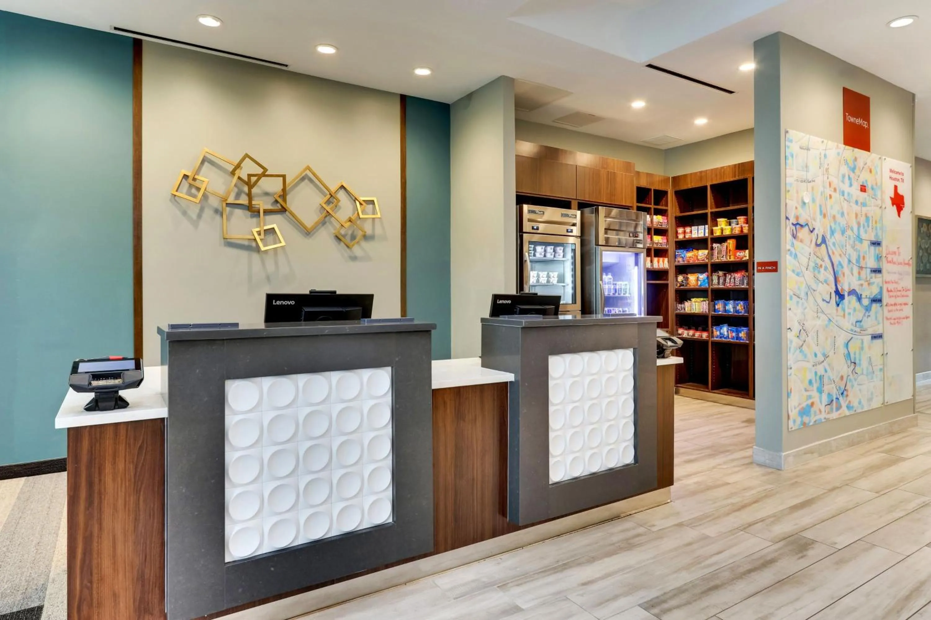Lobby or reception in TownePlace Suites Houston I-10 East