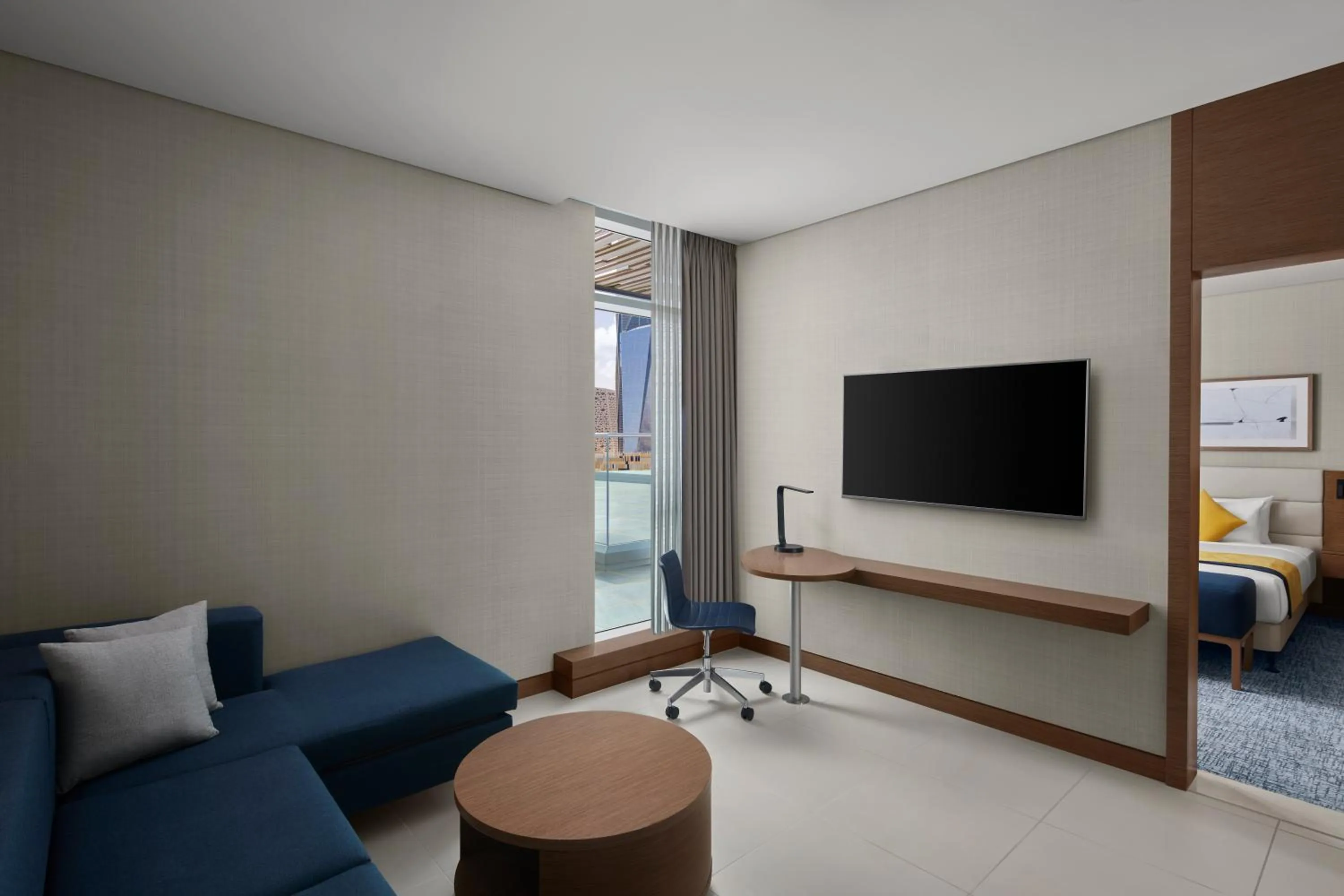 Living room in Courtyard by Marriott Riyadh Northern Ring Road