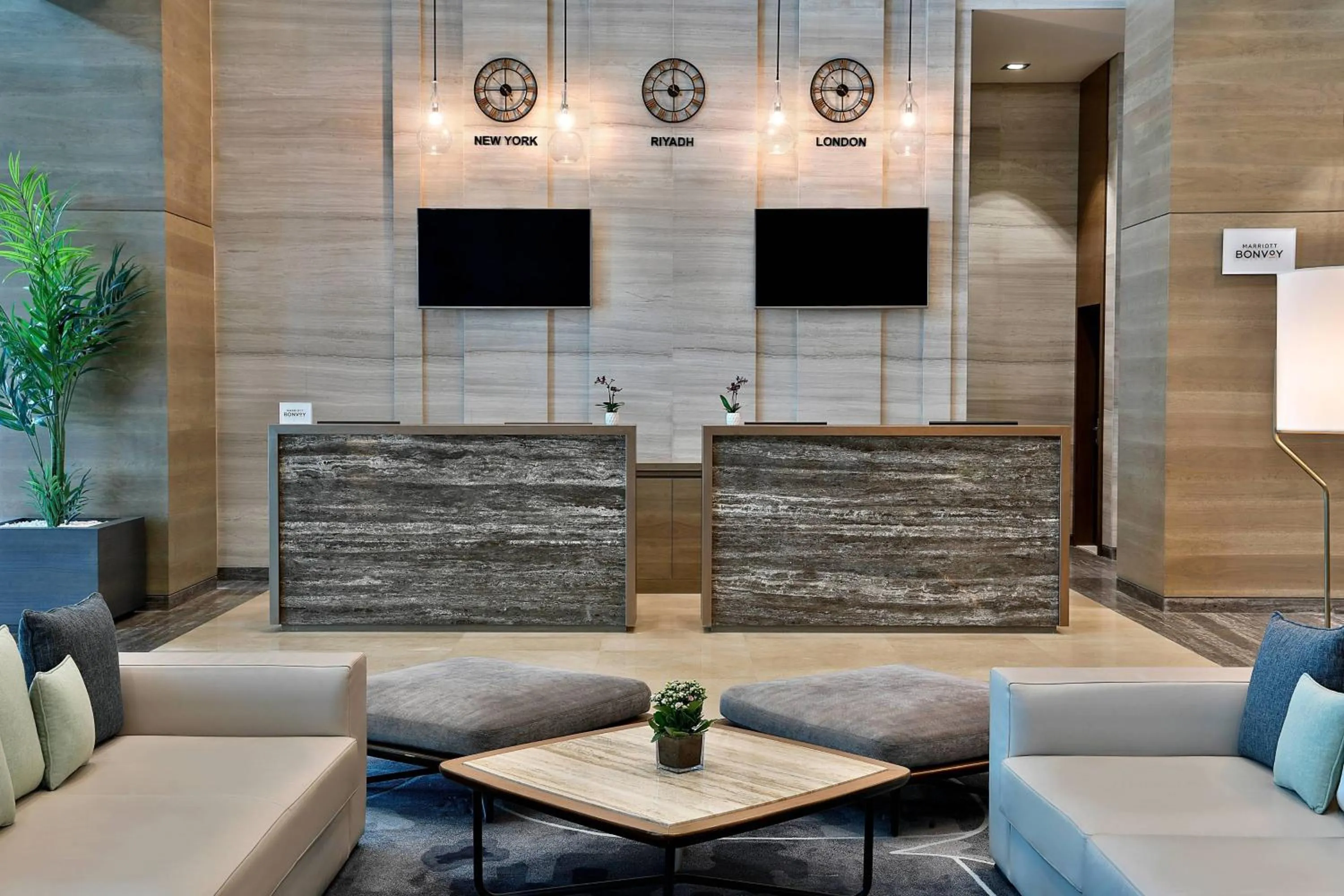 Lobby or reception in Courtyard by Marriott Riyadh Northern Ring Road