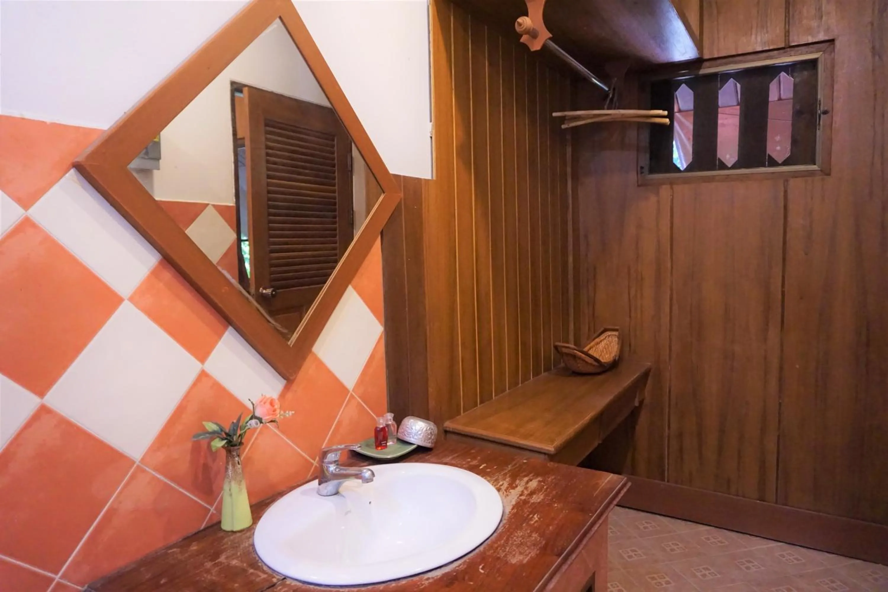 Bathroom in Bhupimarn Garden House