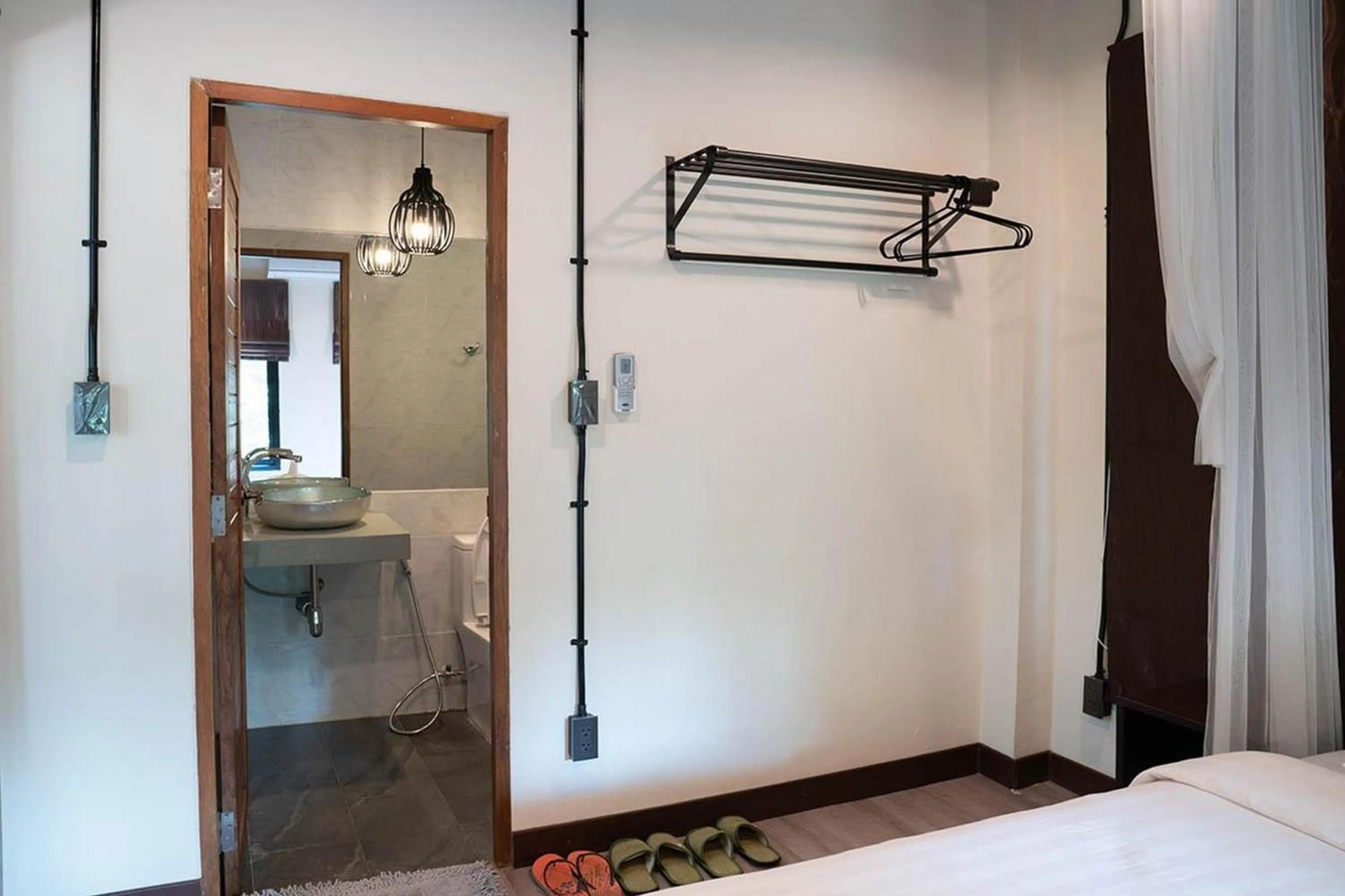 Photo of the whole room, Bed in Bhupimarn Garden House