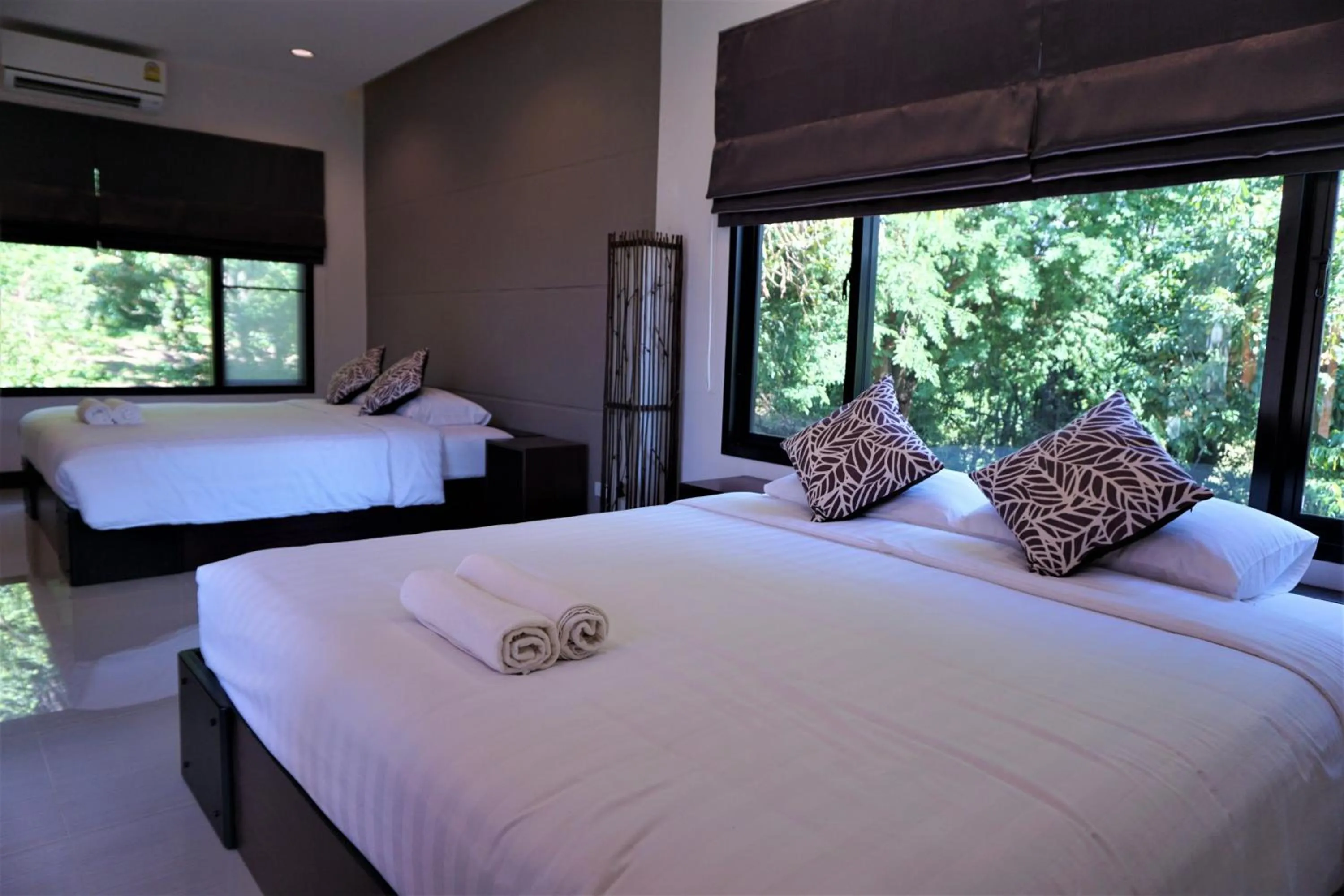 Photo of the whole room, Bed in Bhupimarn Garden House