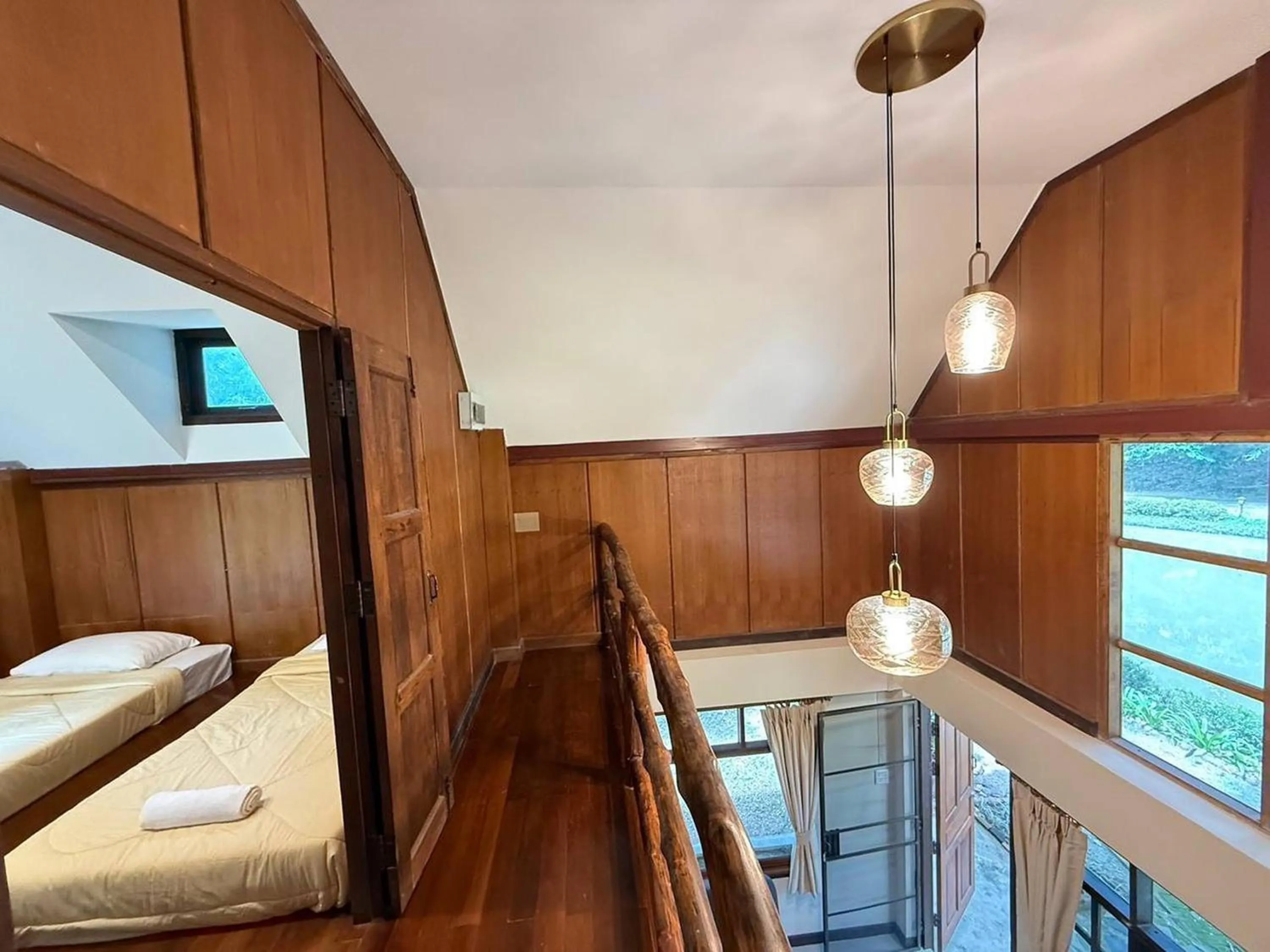 Bed in Bhupimarn Garden House