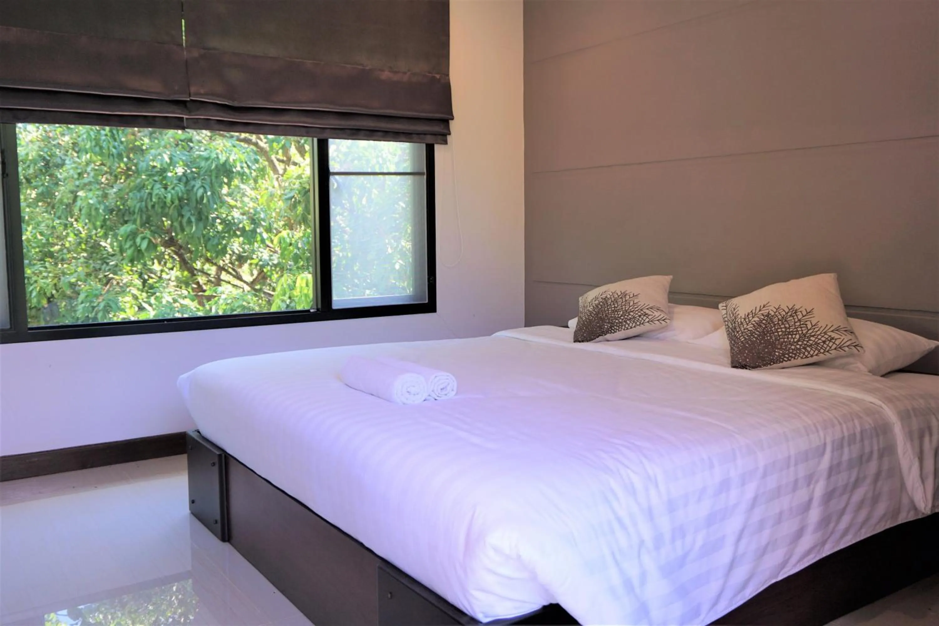 Photo of the whole room, Bed in Bhupimarn Garden House