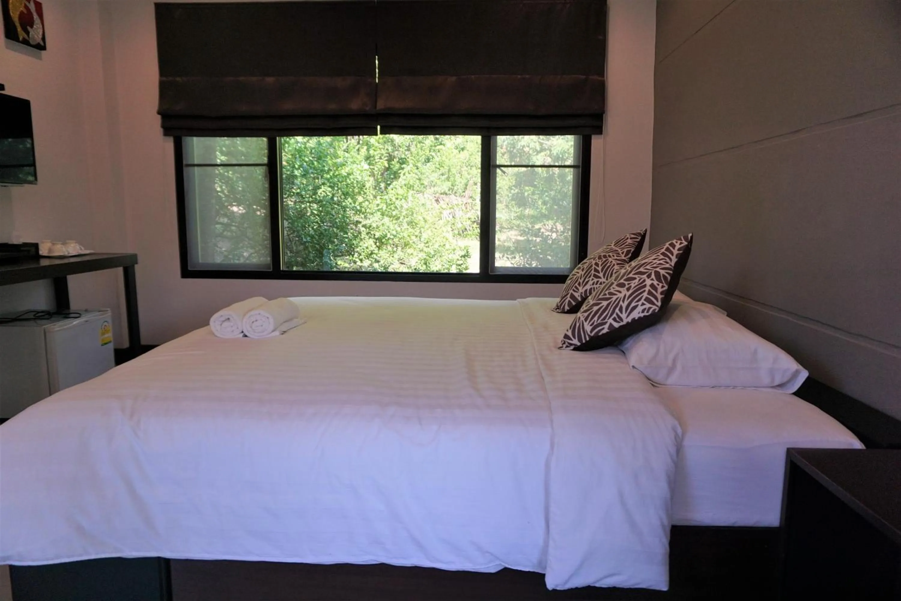 Photo of the whole room, Bed in Bhupimarn Garden House