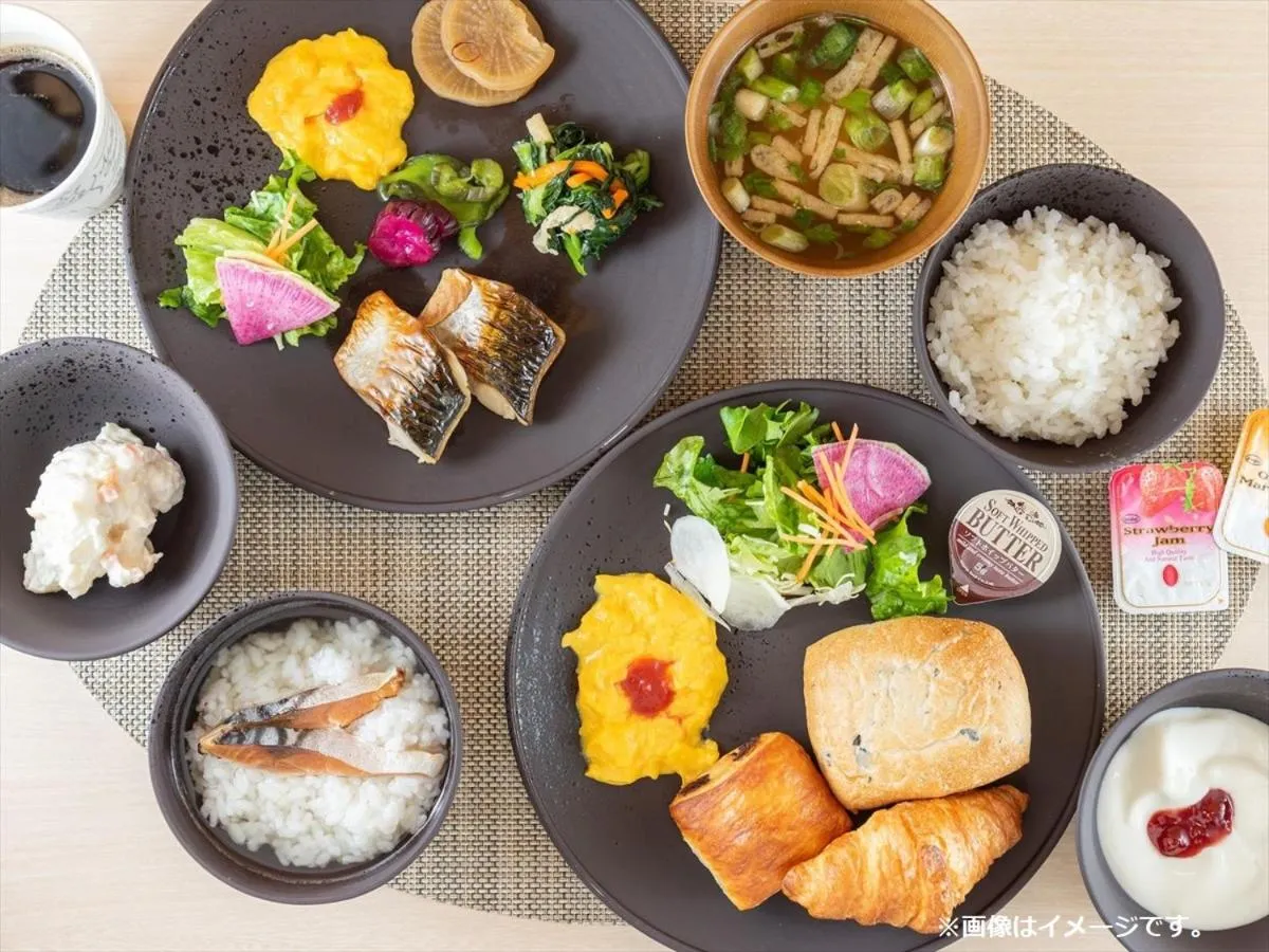 Food and drinks in Super Hotel Mitazono Sendai Airport