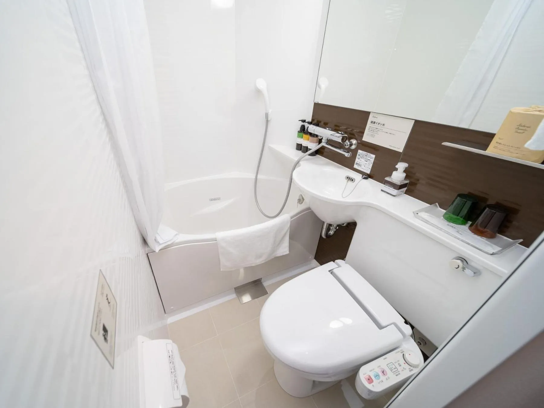 Bathroom in Super Hotel Mitazono Sendai Airport