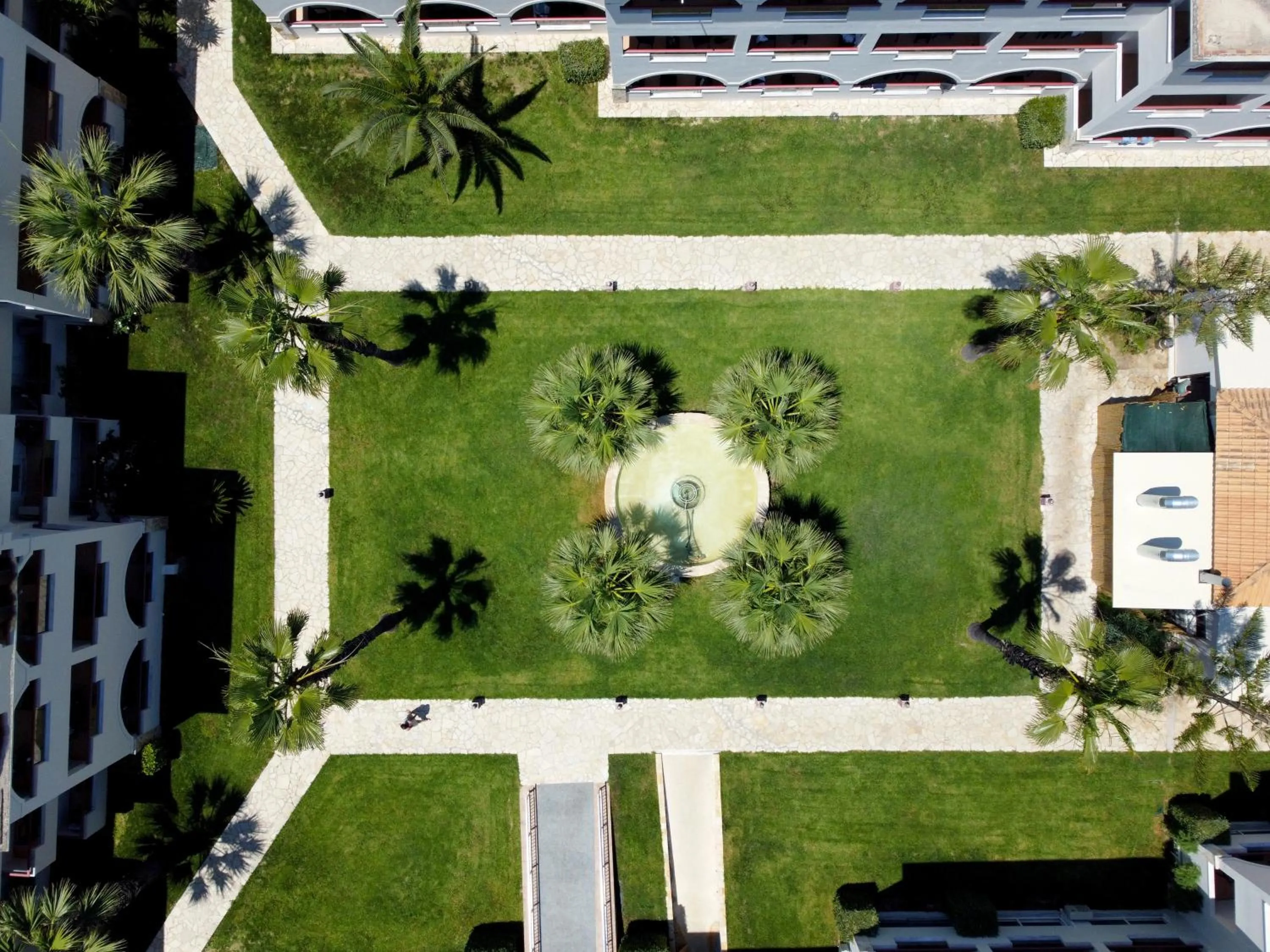 Patio in Alykanas Beach Grand Hotel by Zante Plaza