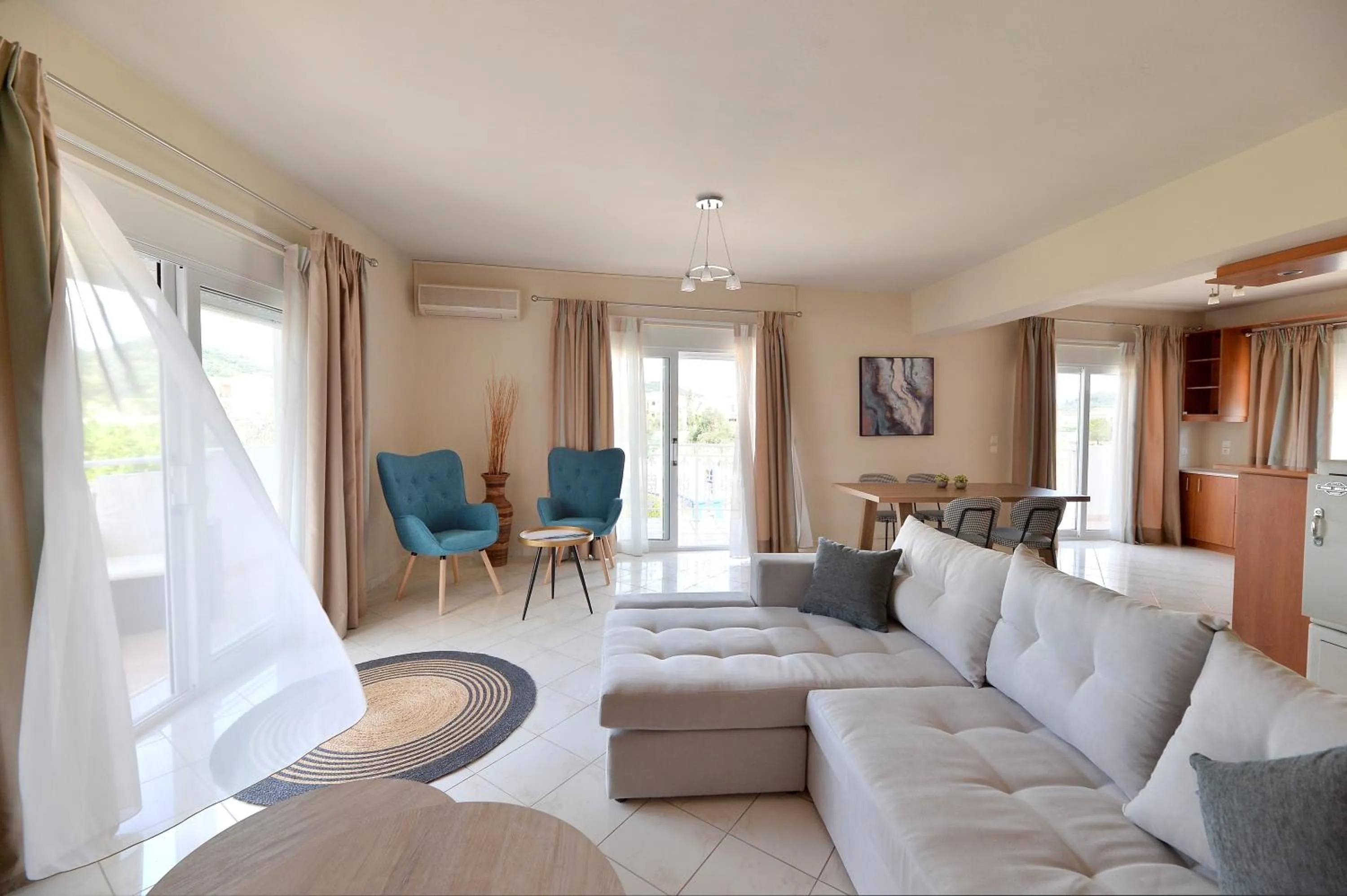 Living room in Alykanas Beach Grand Hotel by Zante Plaza