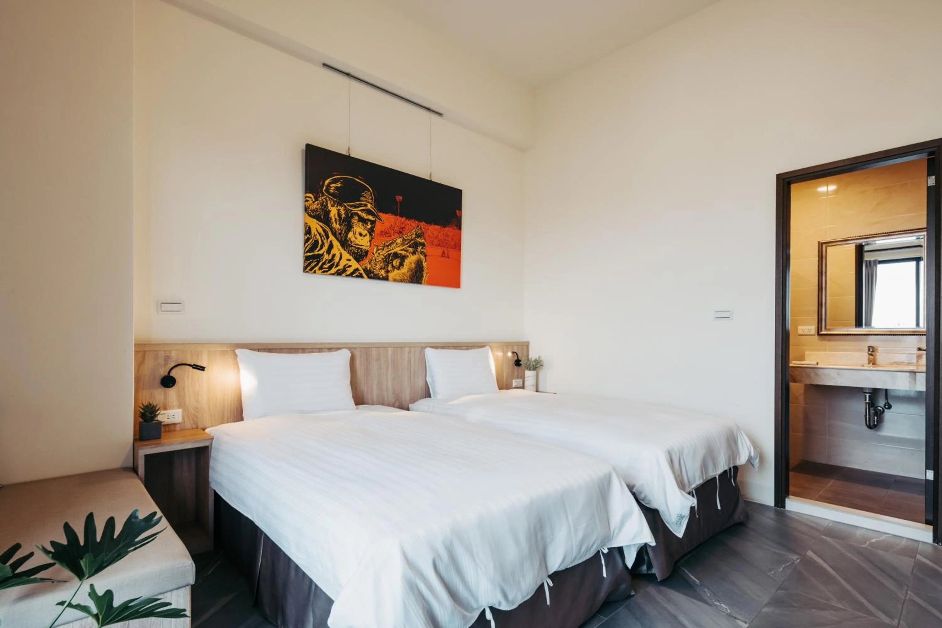 Bed in Meet Secret B&B