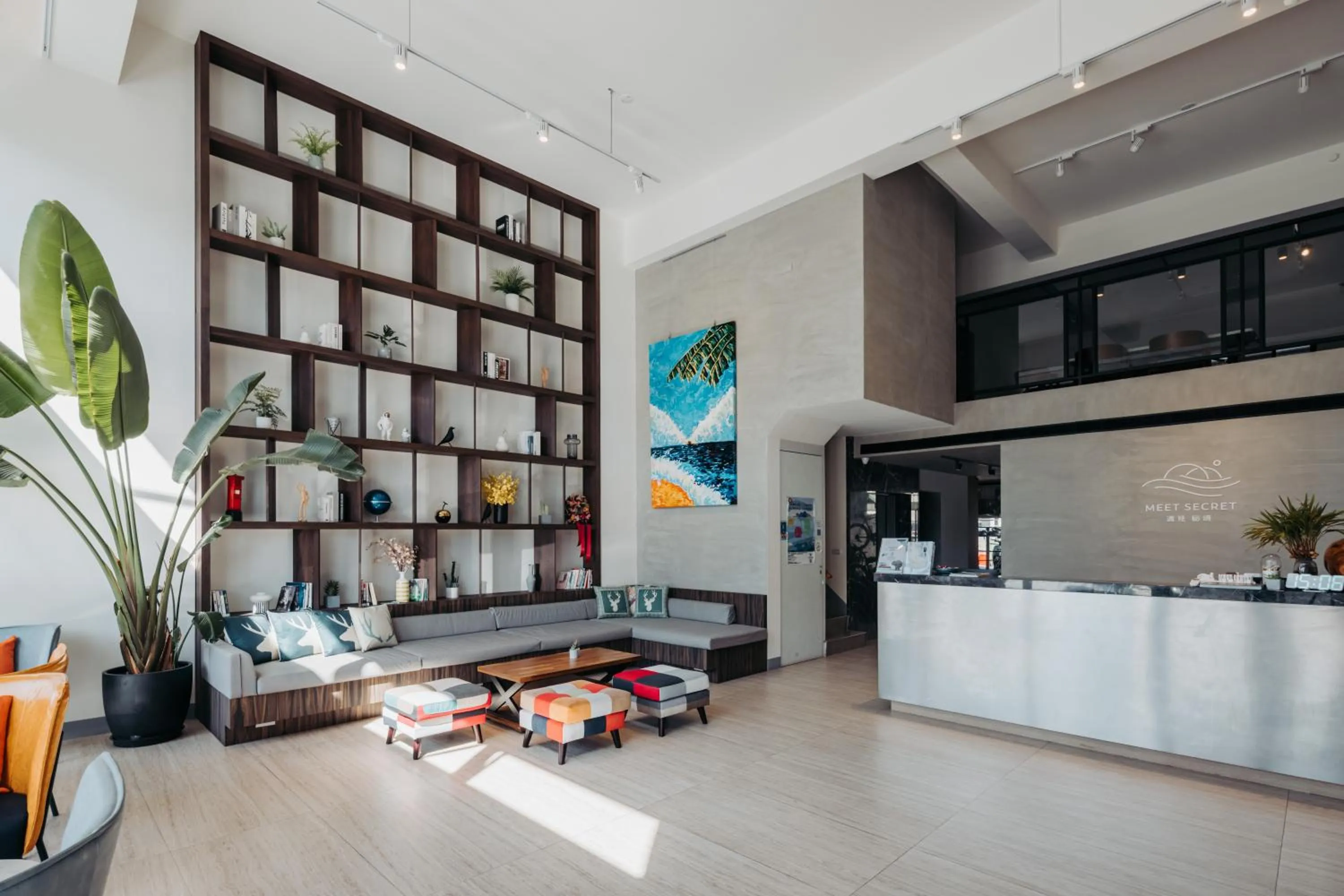 Lobby or reception in Meet Secret B&B