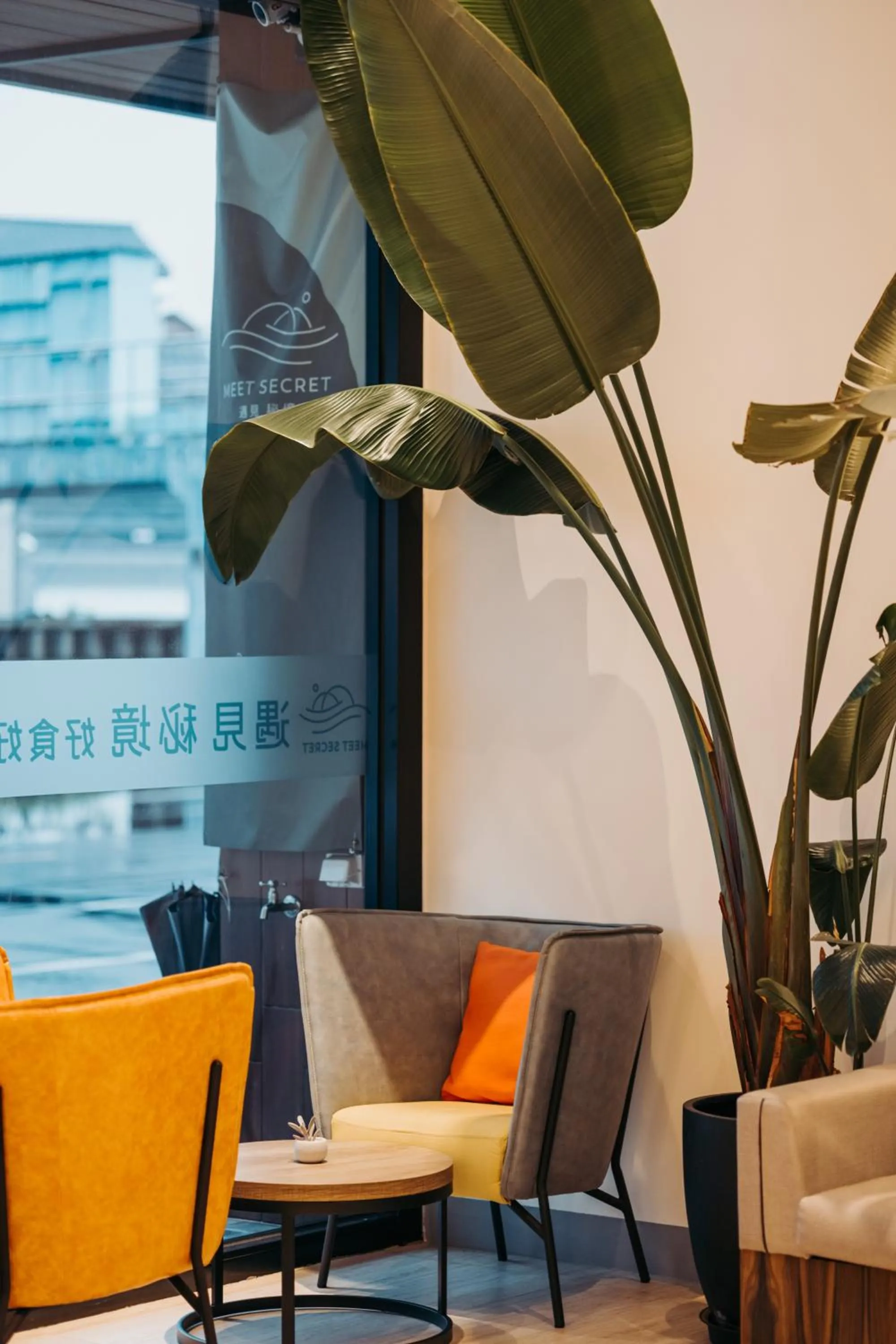 Lobby or reception in Meet Secret B&B