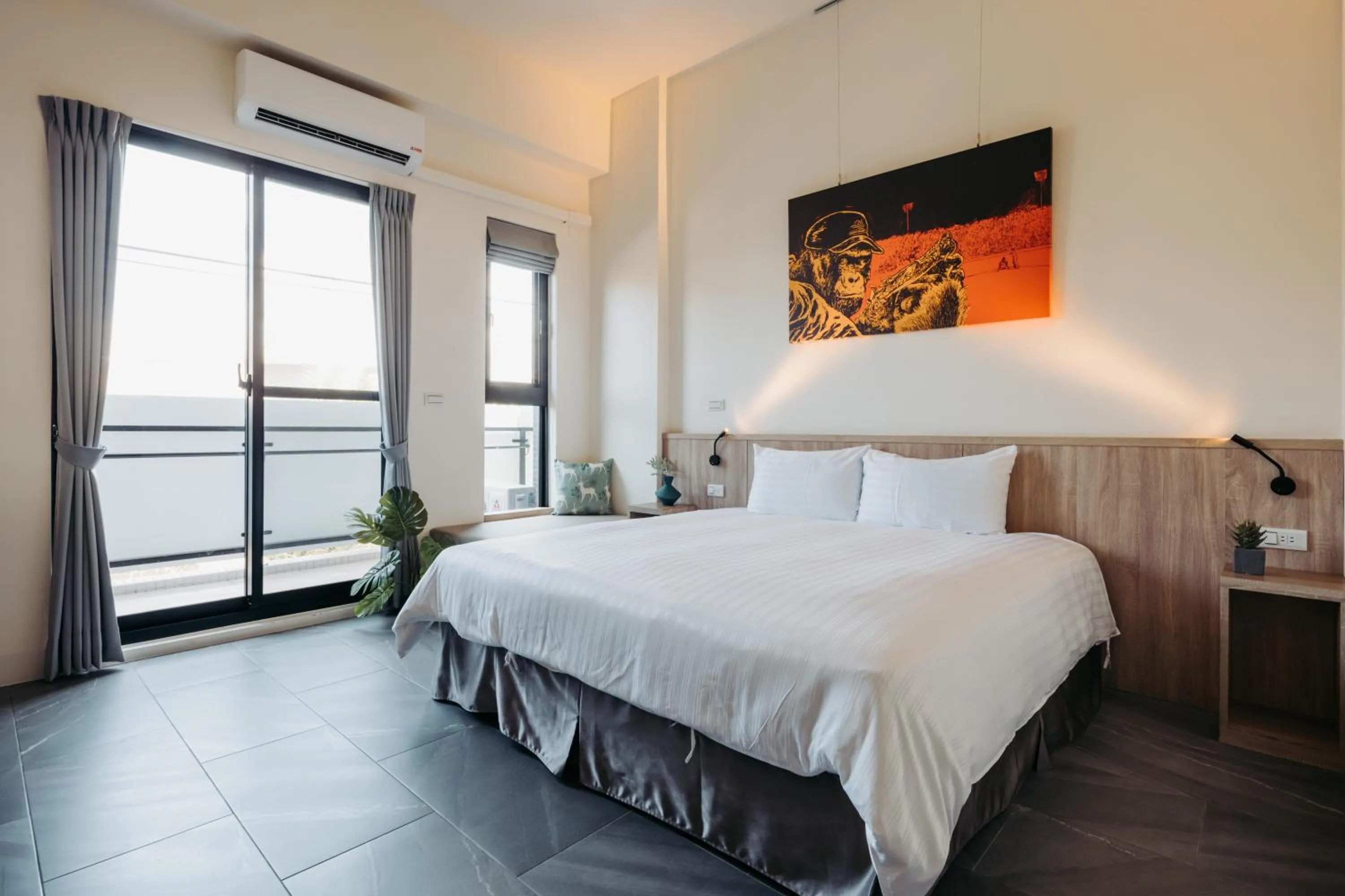 Bed in Meet Secret B&B