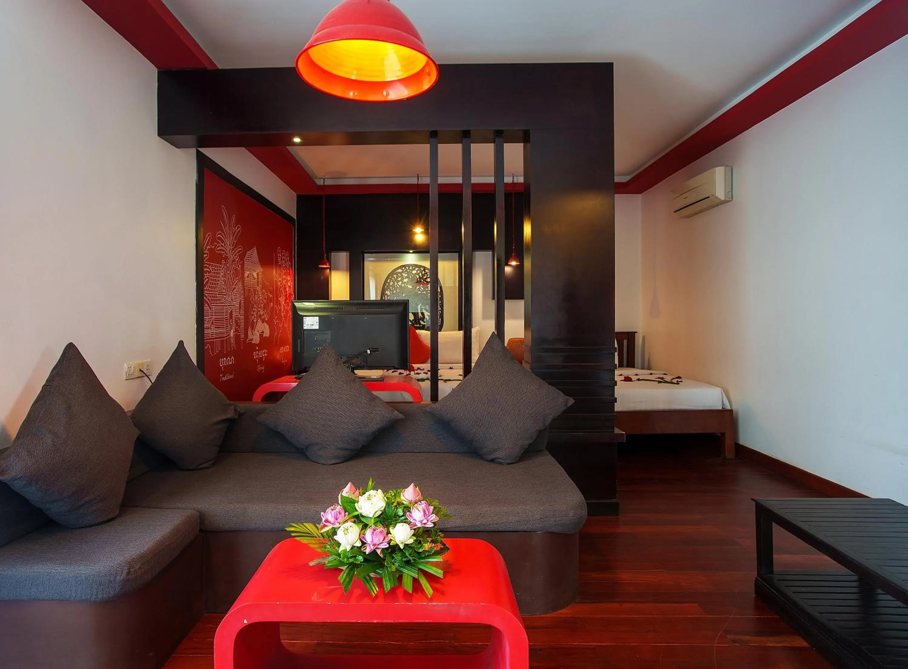 Living room in SAKABAN Suite