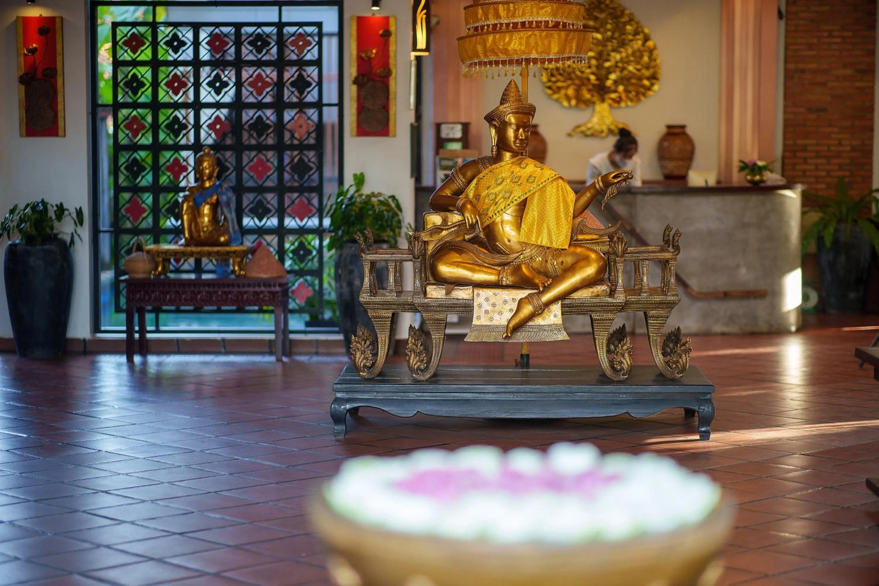 Decorative detail in SAKABAN Suite