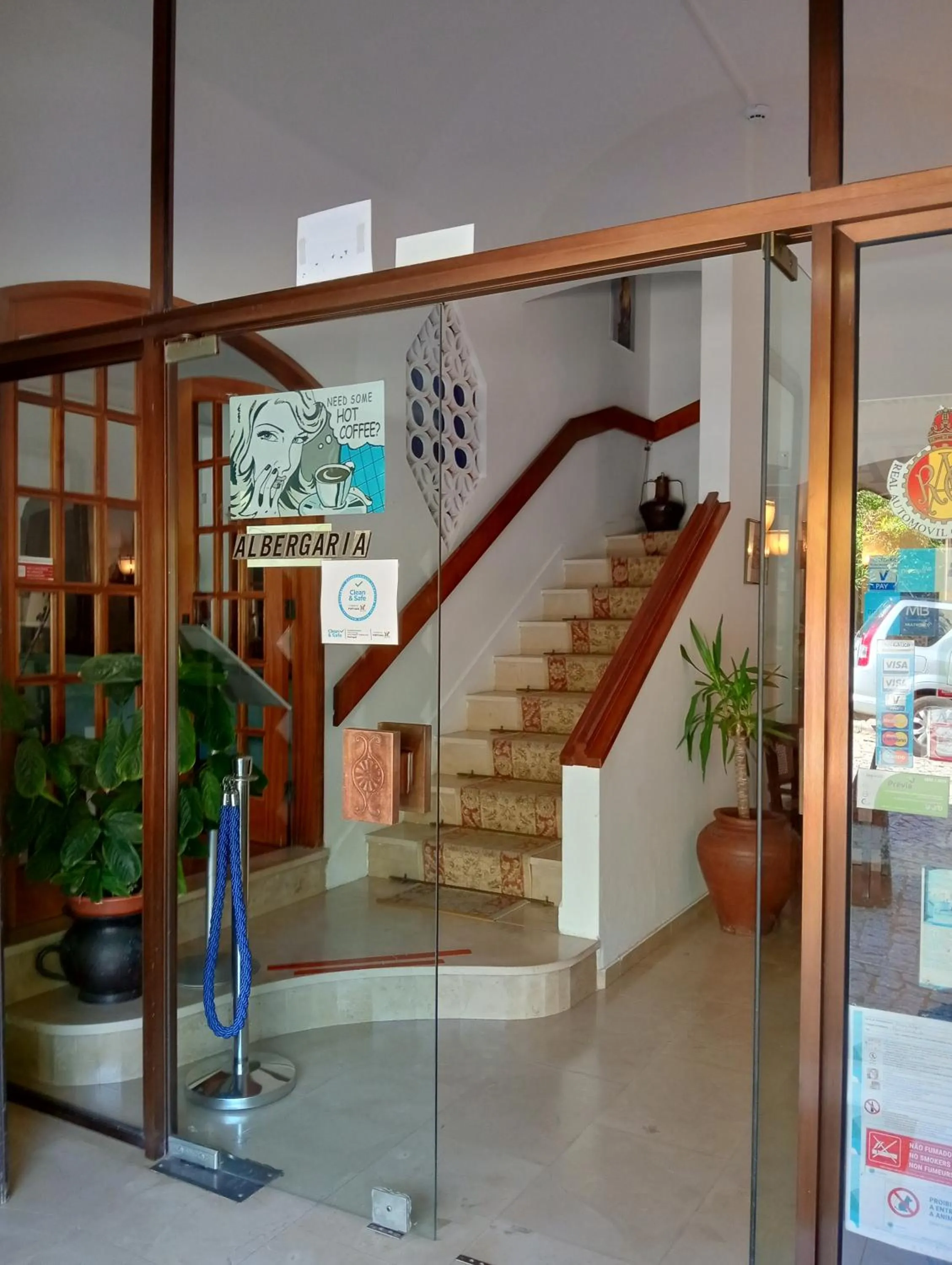 Facade/entrance in Albergaria do Lageado