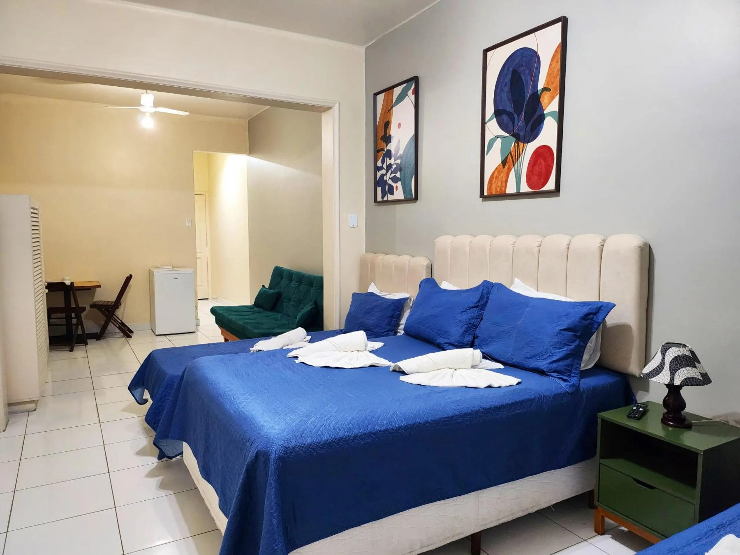 Bed in Studio na rua da praia TC1208