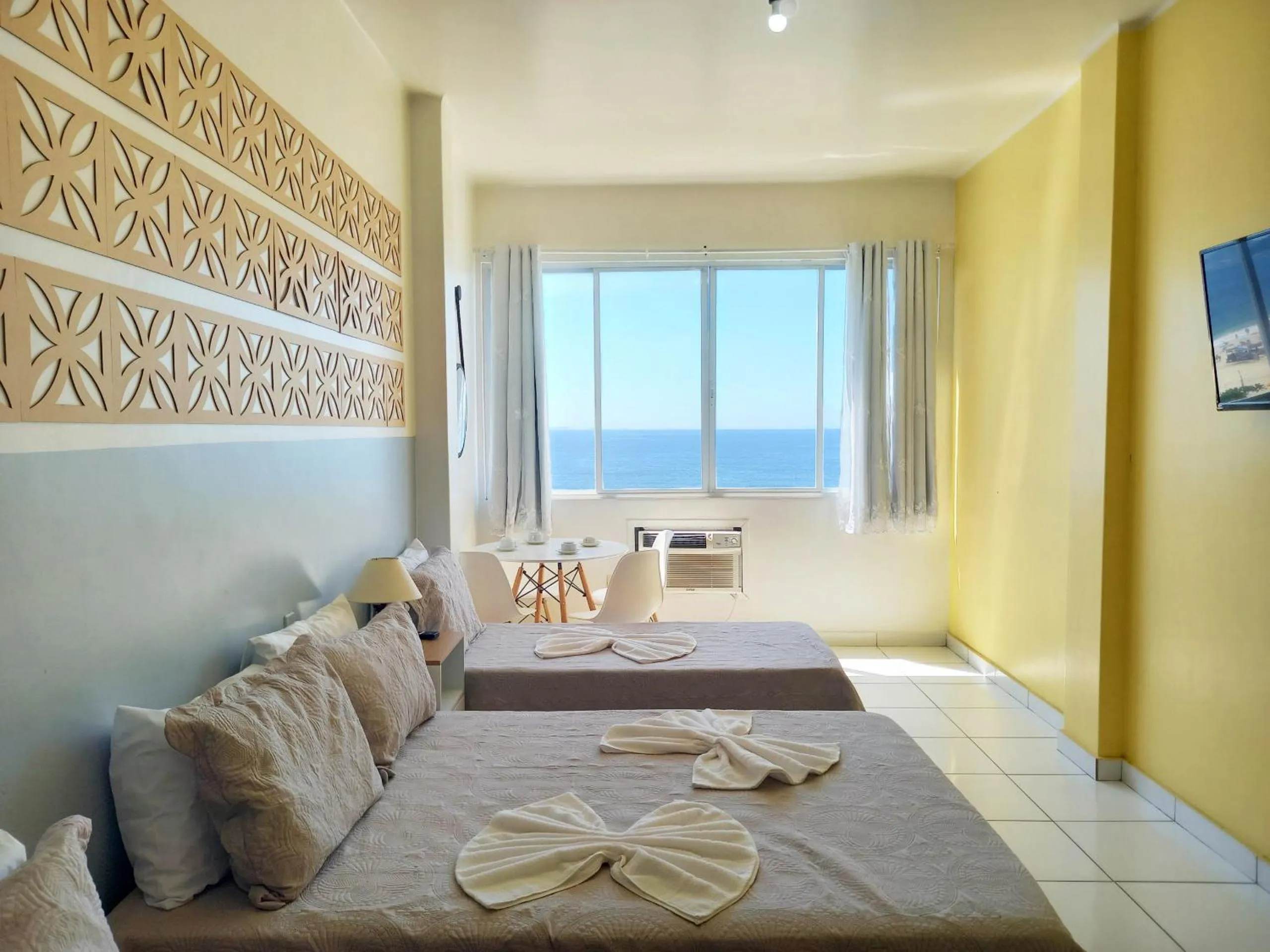 Bed in Studio com Vista total da Praia TC601