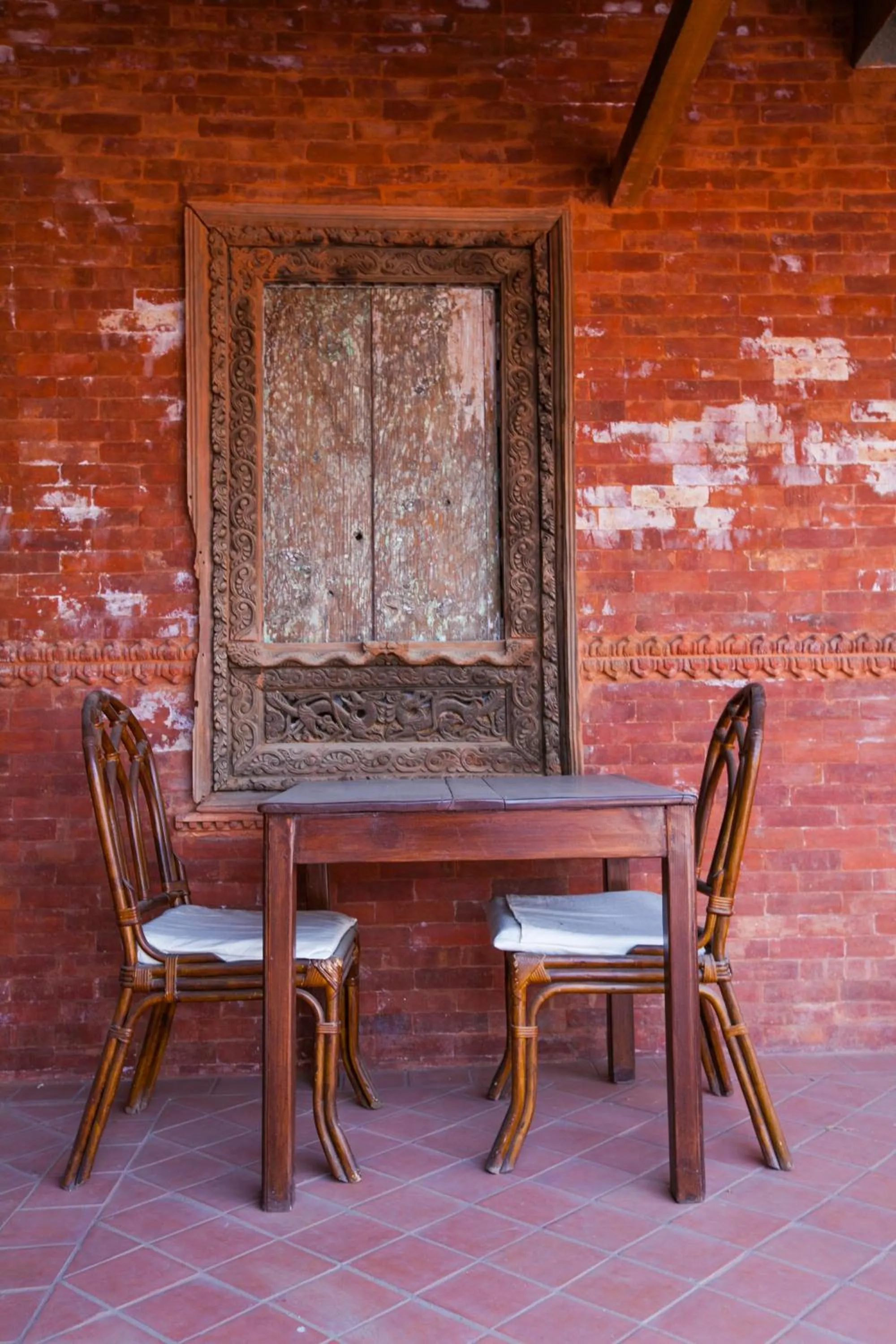 Seating area in Kantipur Temple House